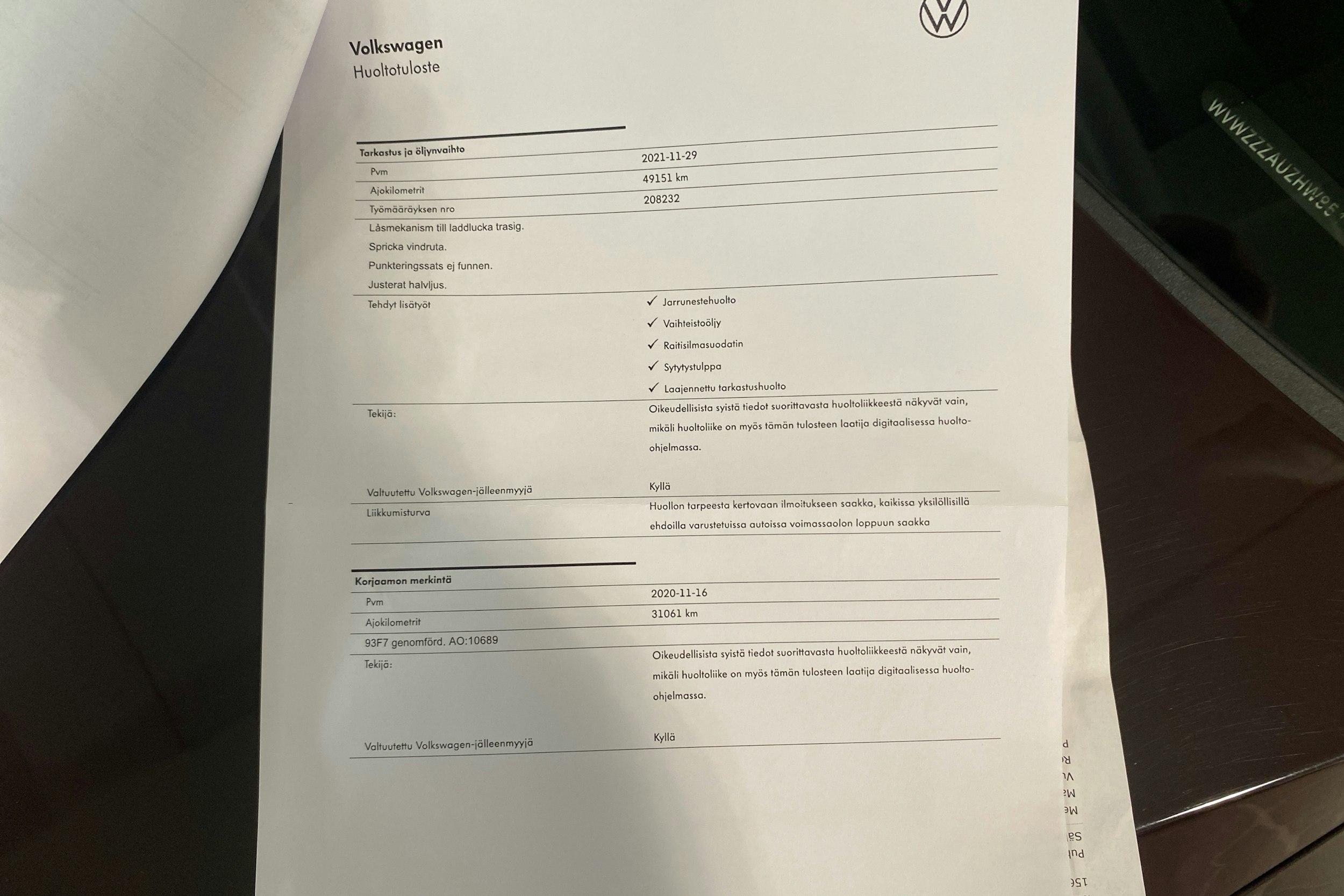 musta Volkswagen Golf 2017 kuva 29.