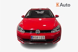 Punainen Volkswagen Golf 2017 kuva 5.