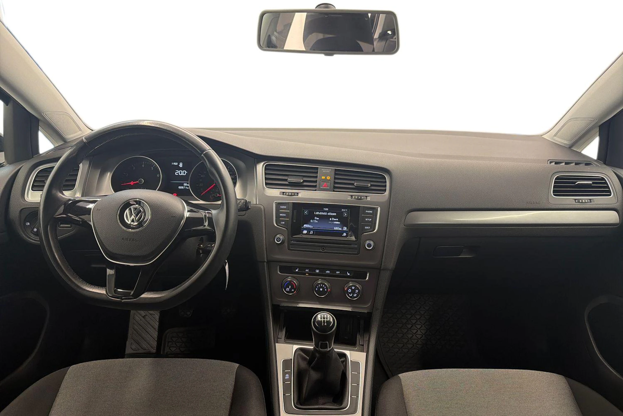 musta Volkswagen Golf 2017 kuva 7.