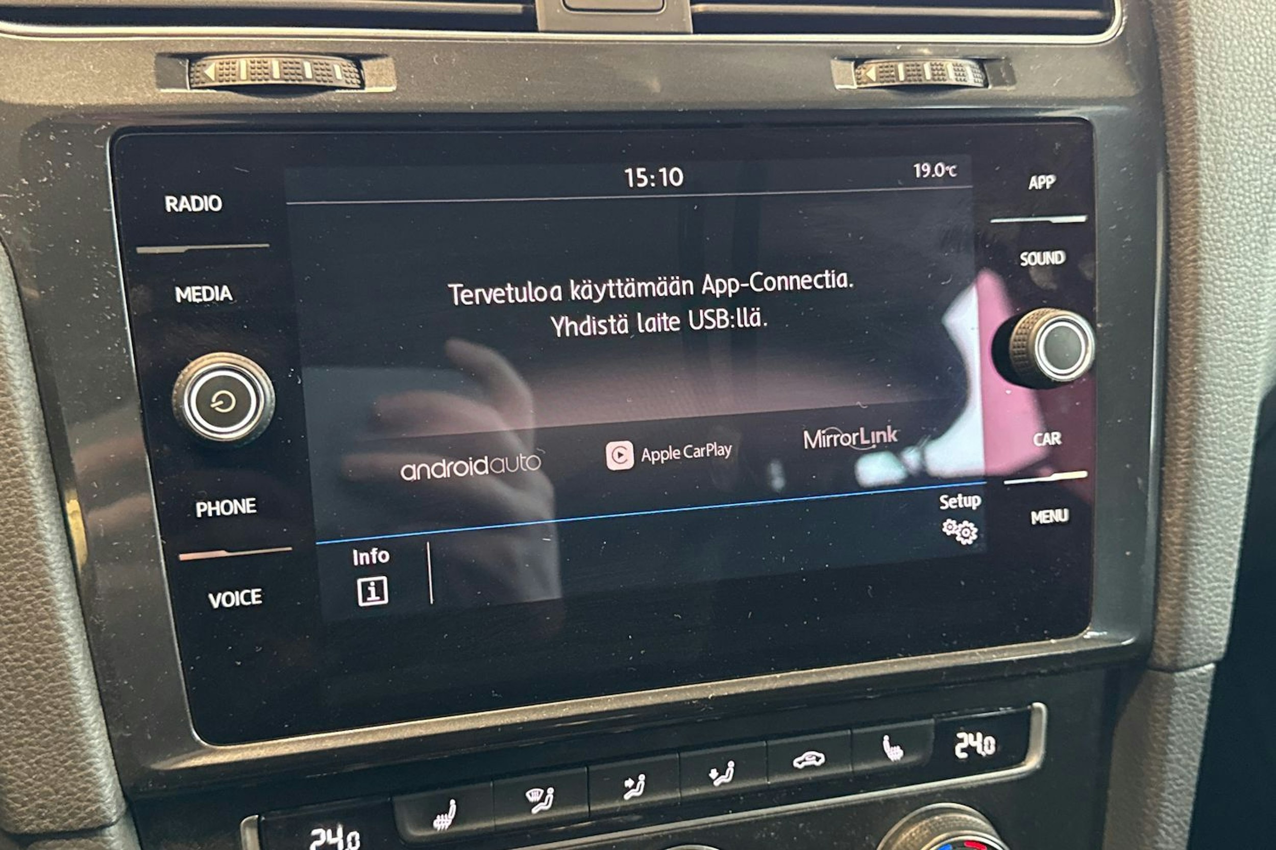 sininen Volkswagen Golf 2017 kuva 15.