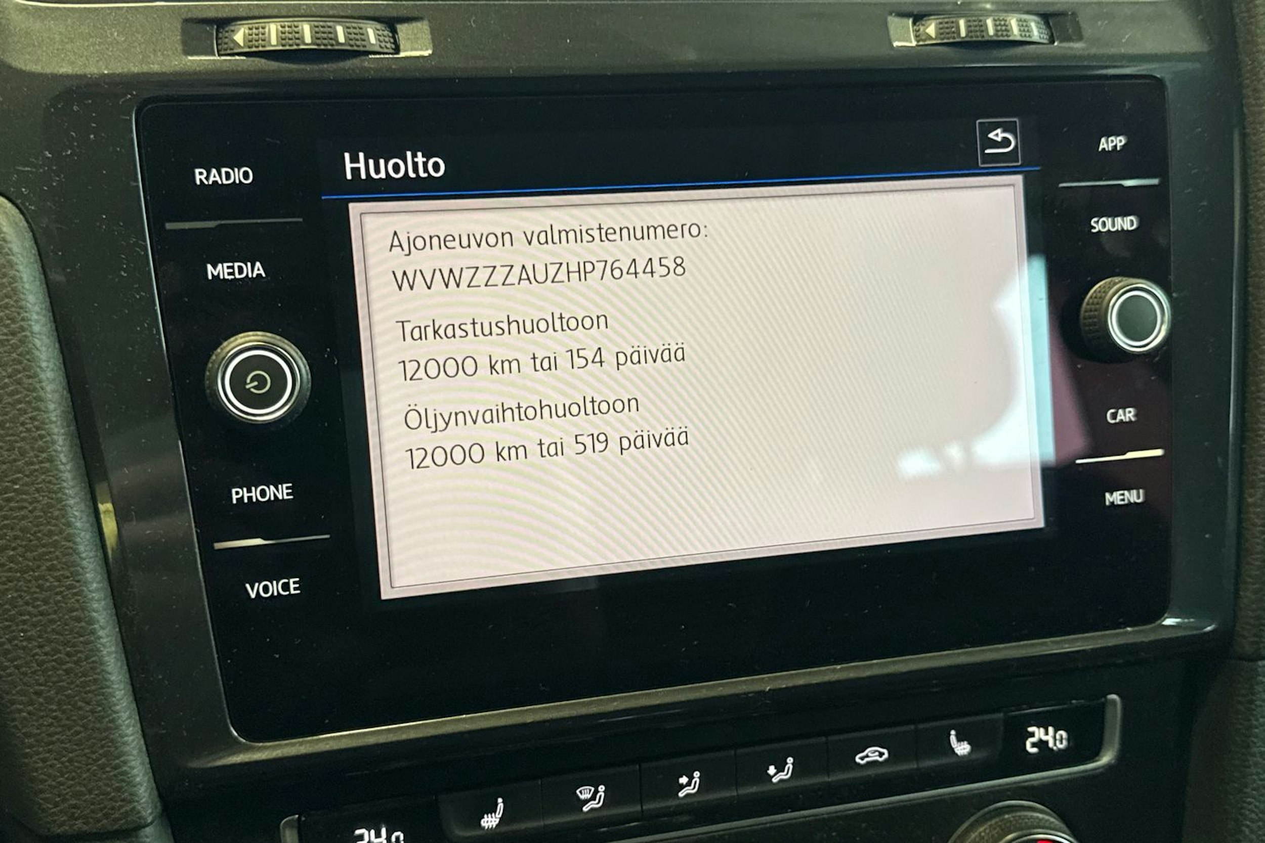 sininen Volkswagen Golf 2017 kuva 16.