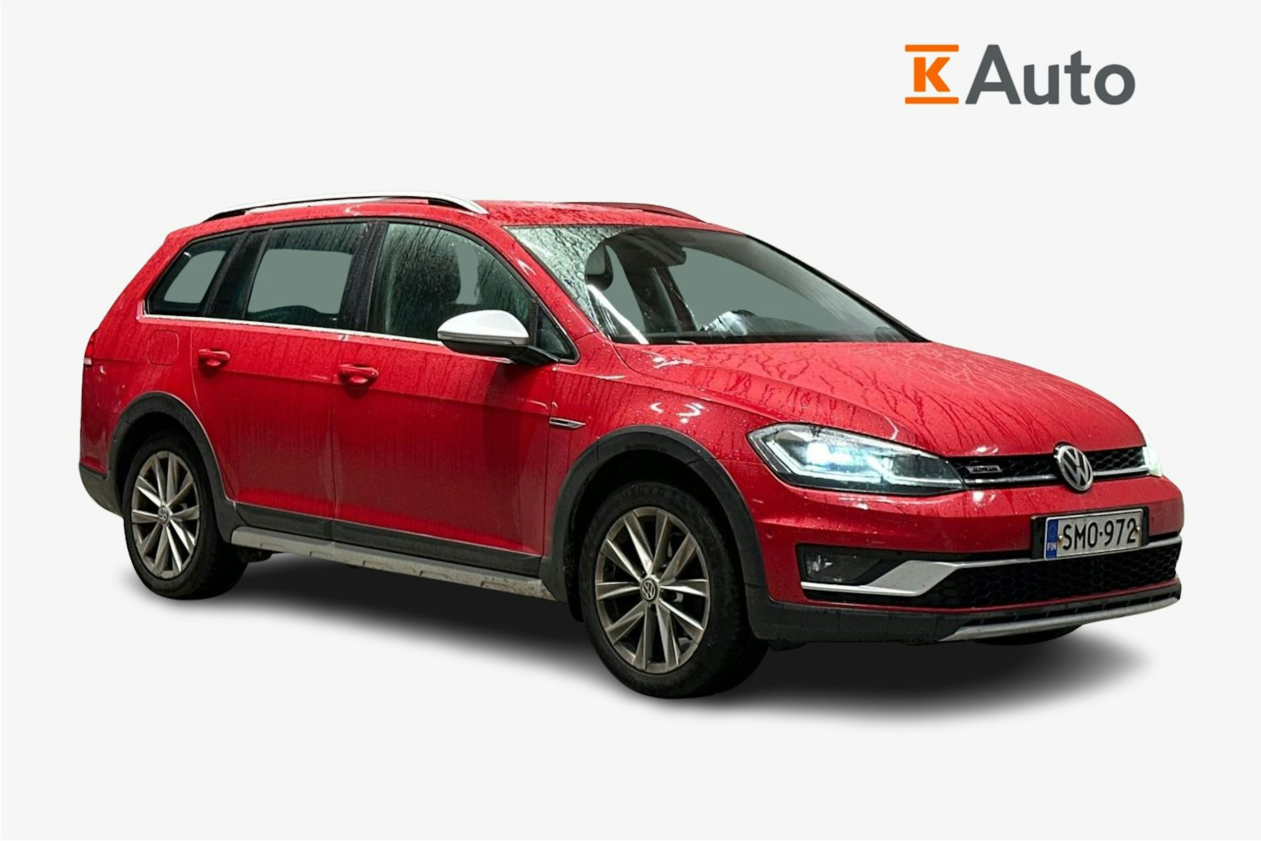 punainen Volkswagen Golf 2018 kuva 1.