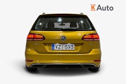 keltainen Volkswagen Golf 2017 kuva 3.