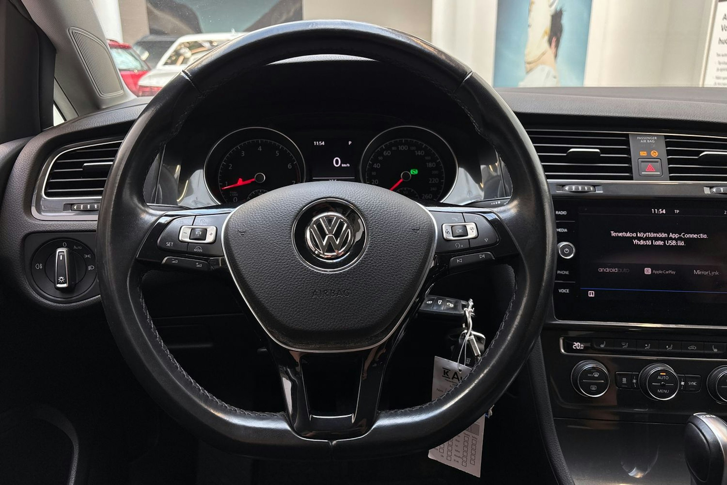 sininen Volkswagen Golf 2017 kuva 20.