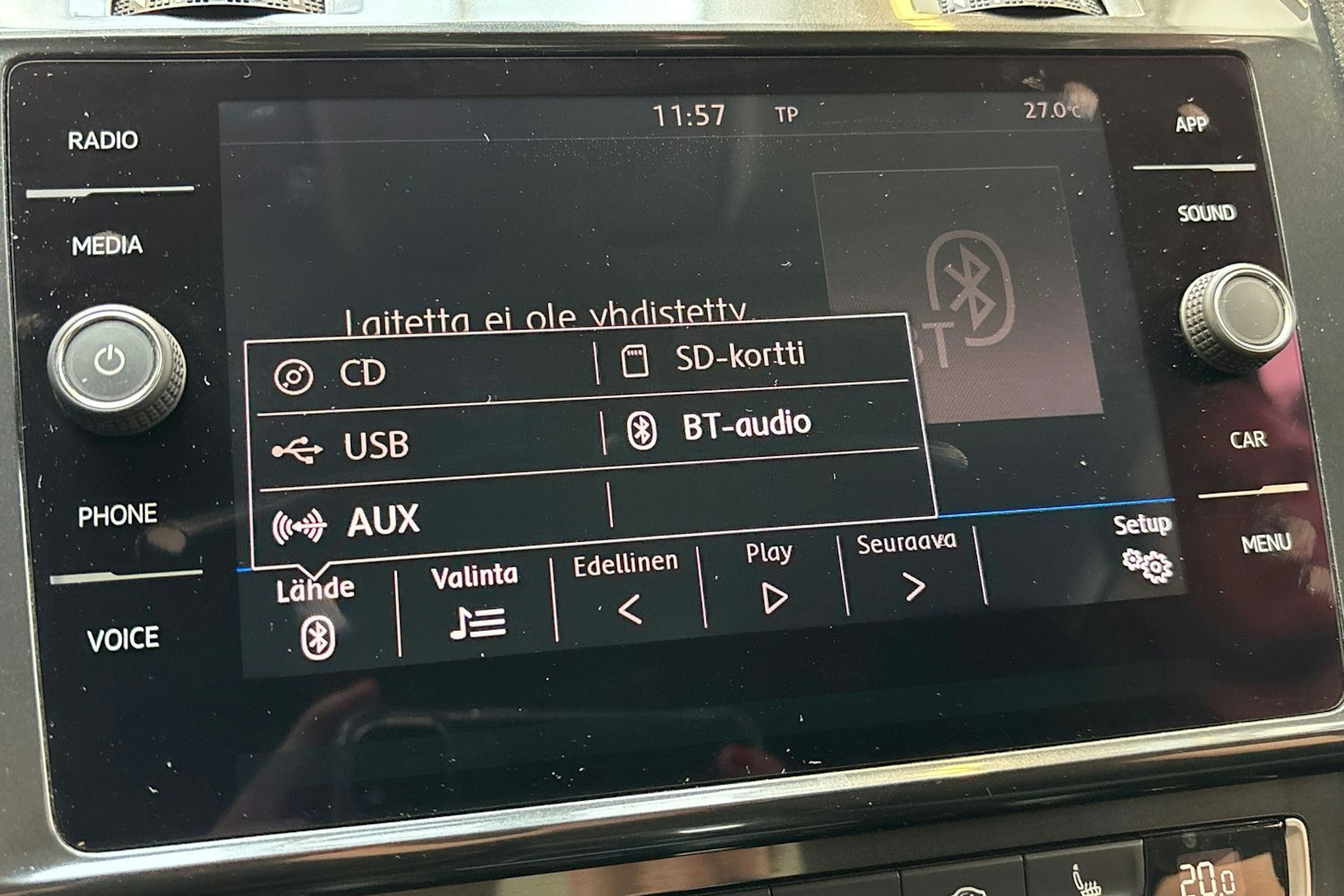 sininen Volkswagen Golf 2017 kuva 24.