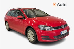 punainen Volkswagen Golf 2017 kuva 1.