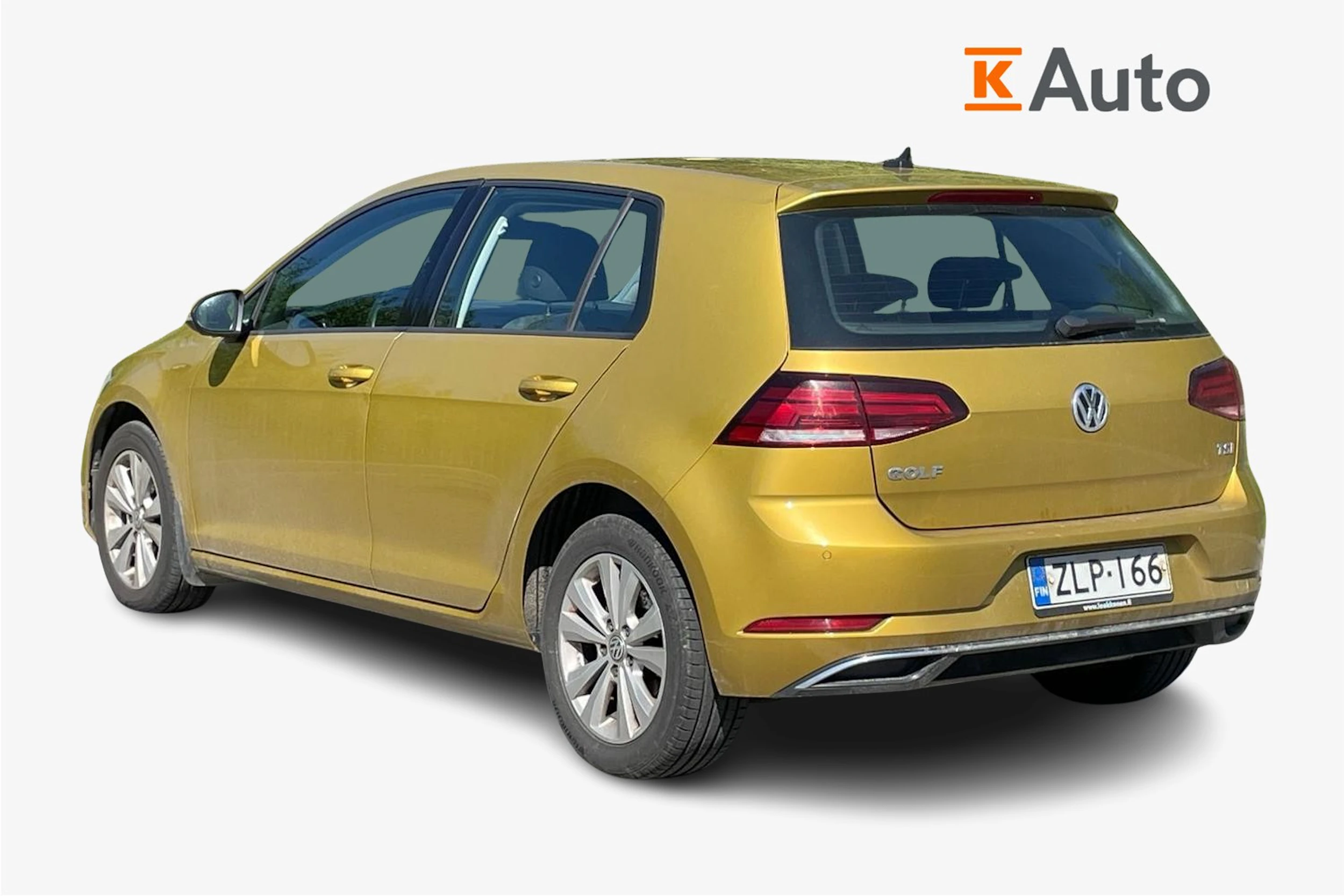 Keltainen Volkswagen GOLF 2017 kuva 2.