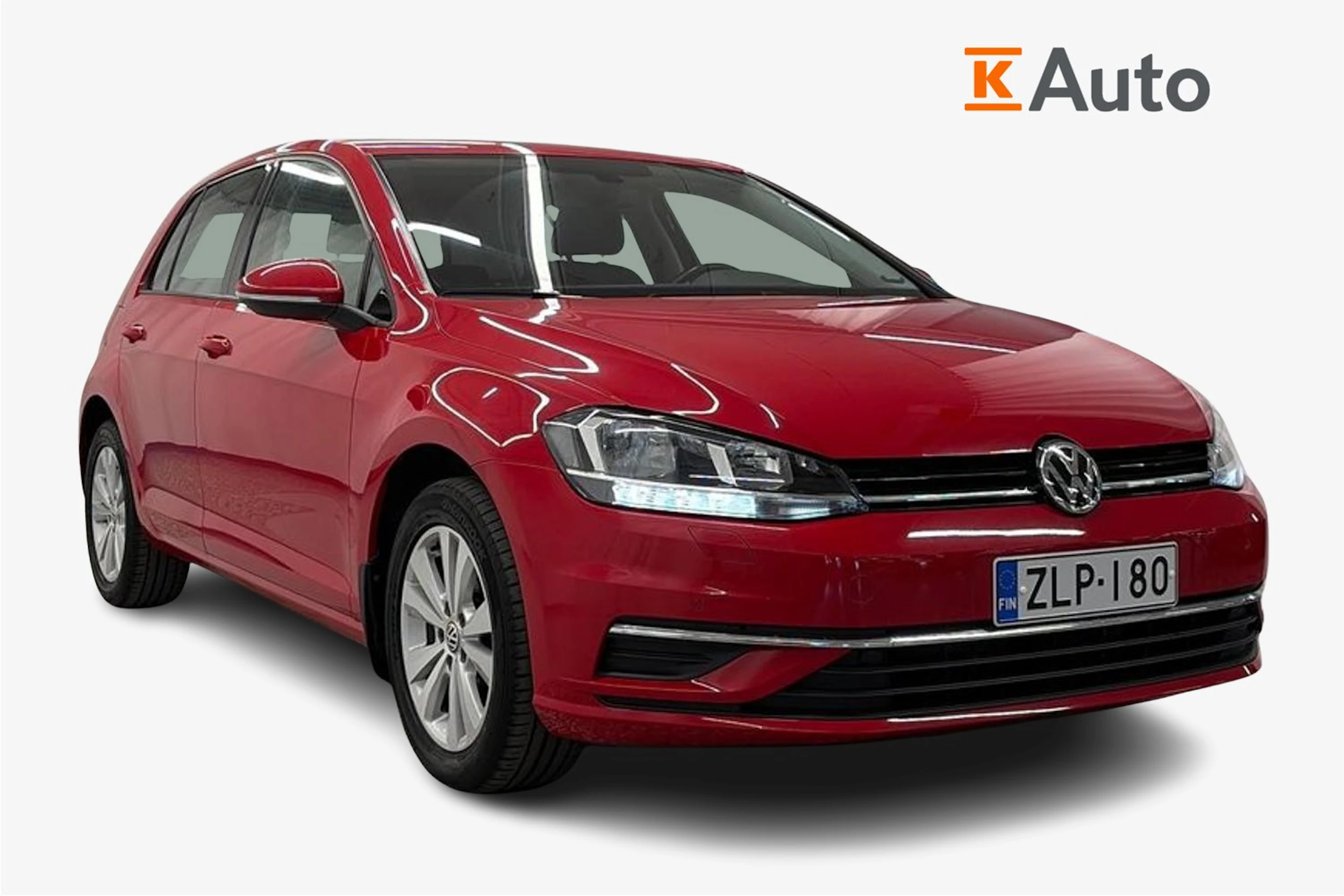 punainen Volkswagen Golf 2017 kuva 1.