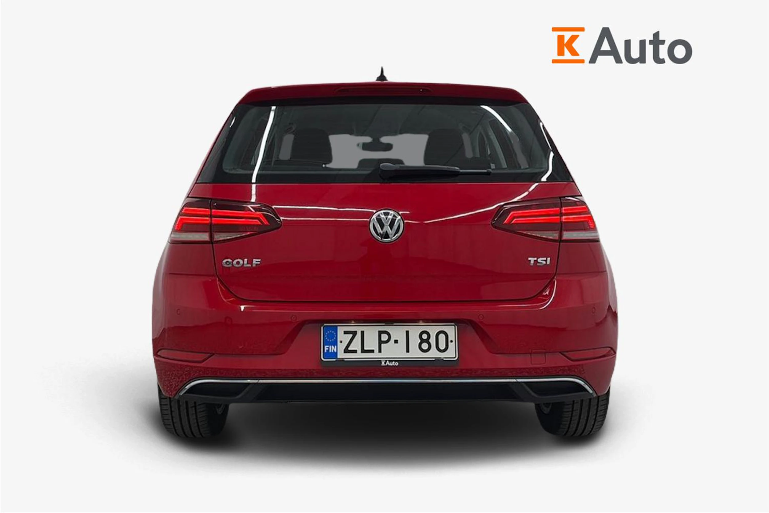 punainen Volkswagen Golf 2017 kuva 4.