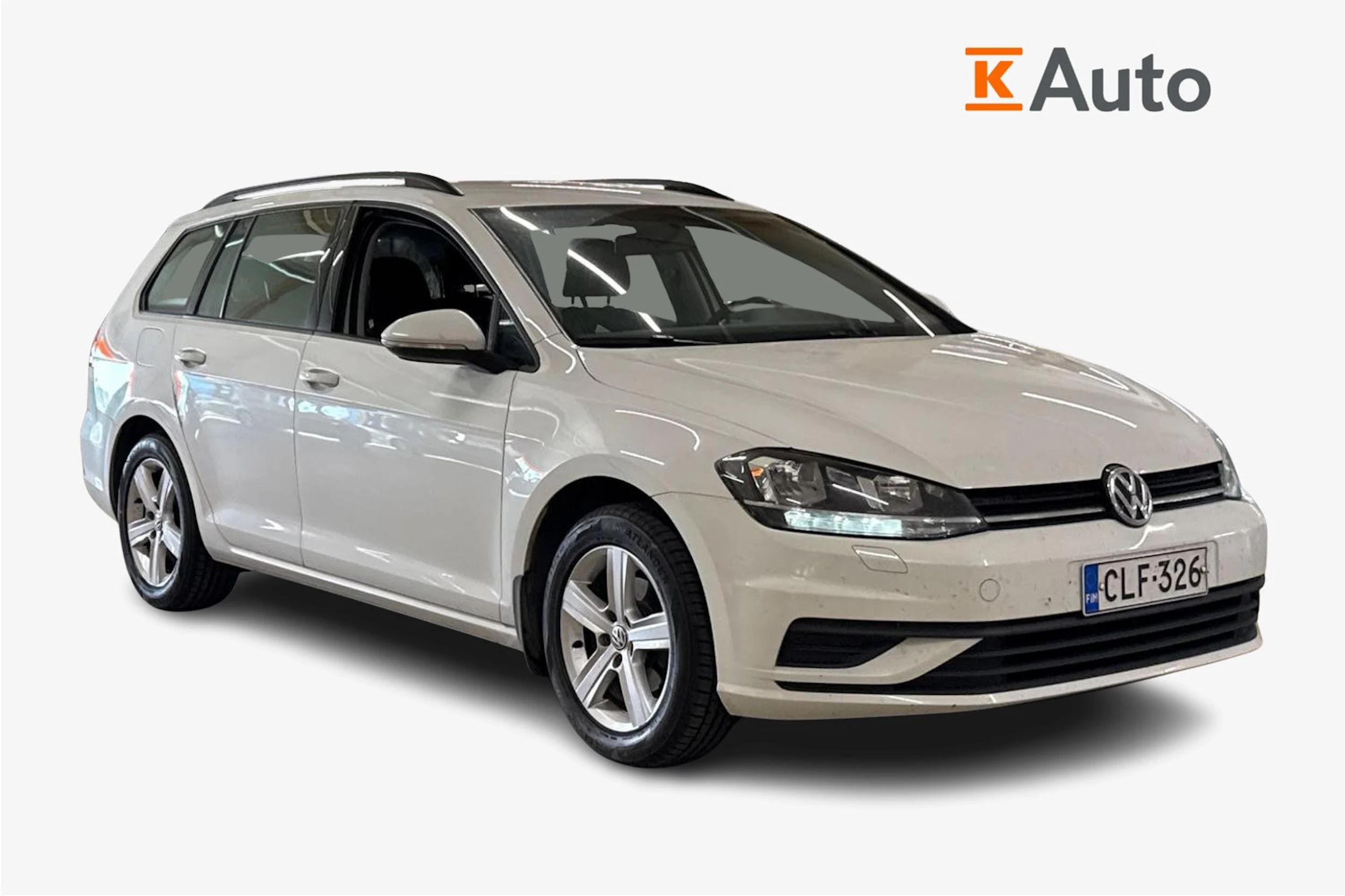 valkoinen Volkswagen Golf 2018 kuva 1.