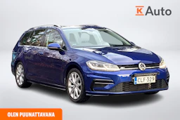 sininen Volkswagen Golf 2018 kuva 1.