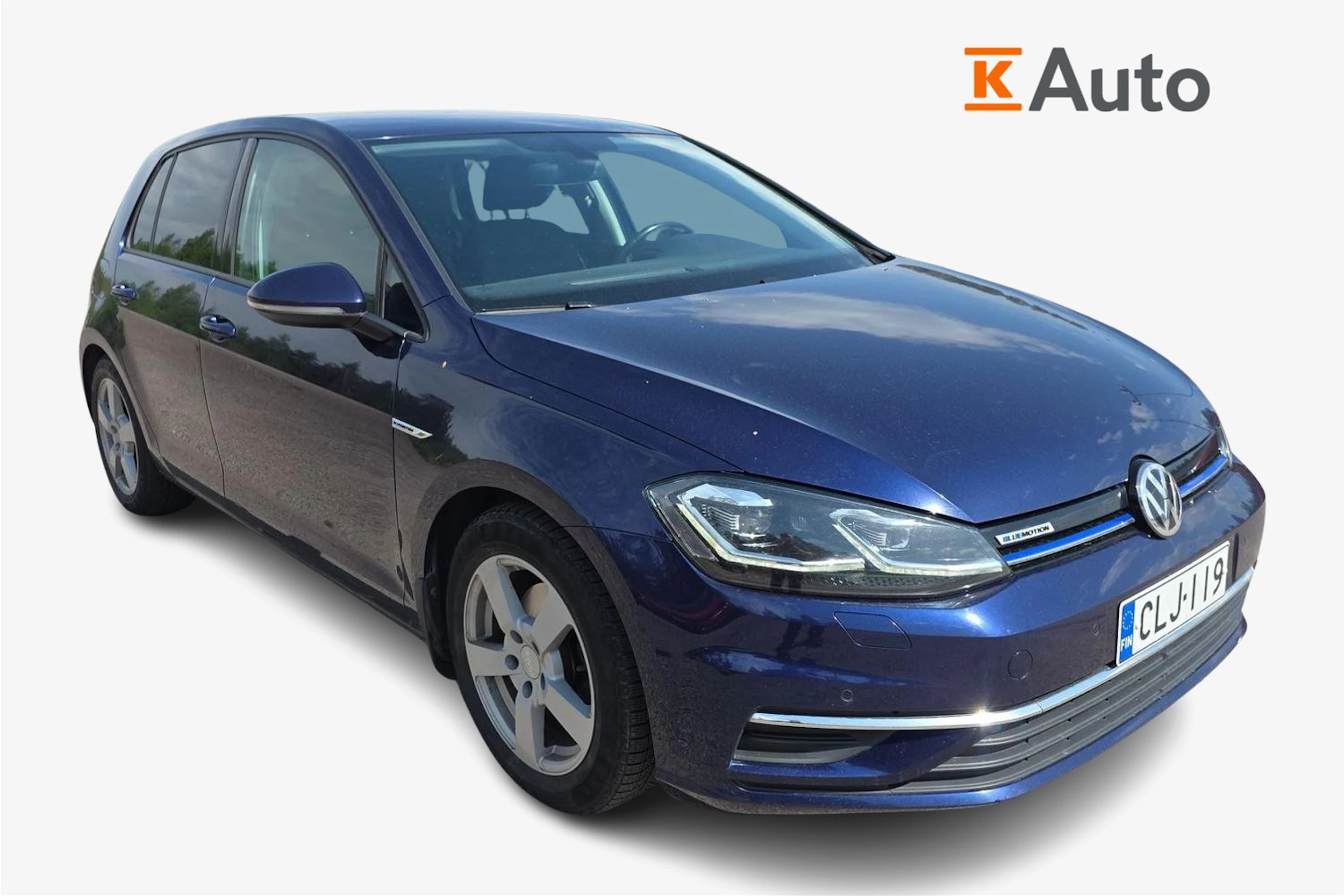 sininen Volkswagen Golf 2018 kuva 1.