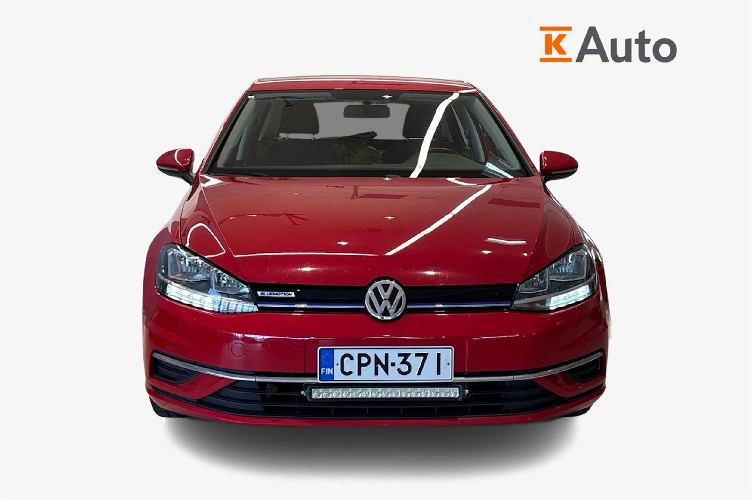 Punainen Volkswagen GOLF 2018 kuva 5.