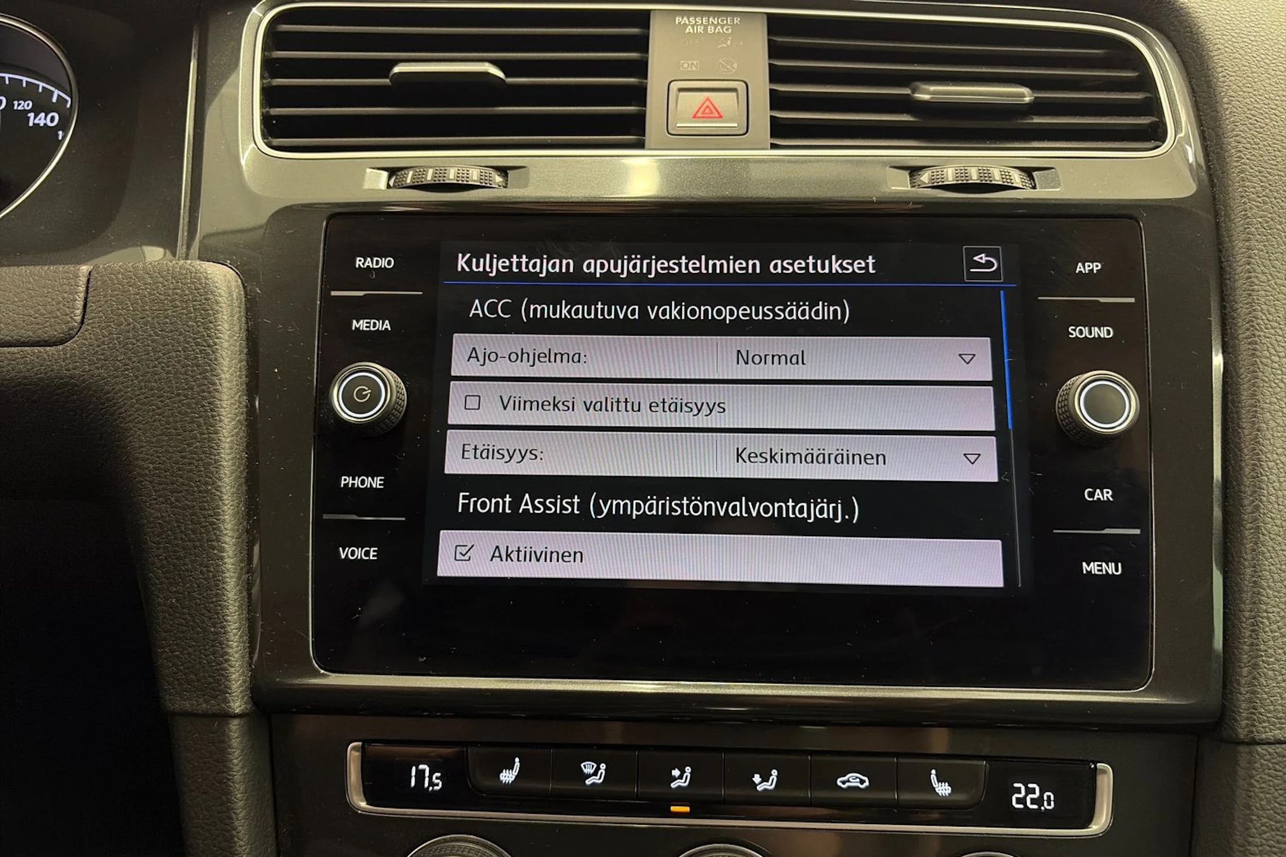 hopea Volkswagen Golf 2018 kuva 19.