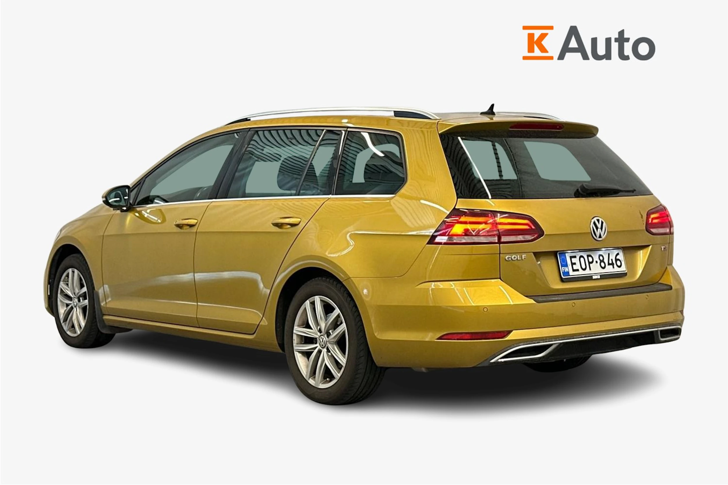 Keltainen Volkswagen GOLF 2018 kuva 2.