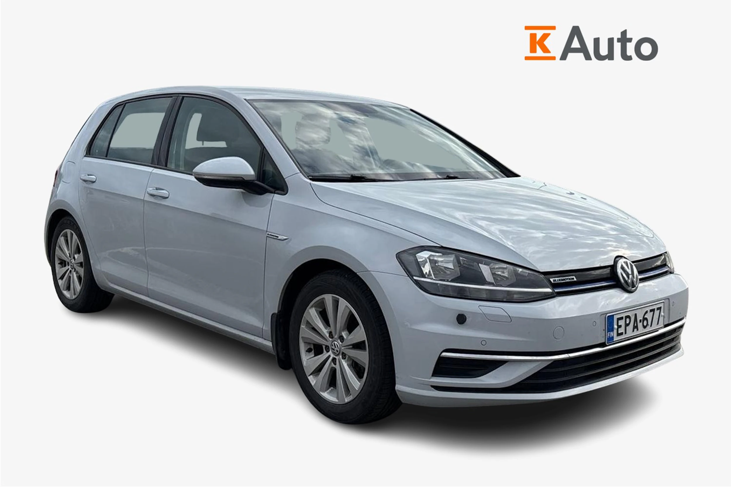 Valkoinen Volkswagen GOLF 2018 kuva 1.