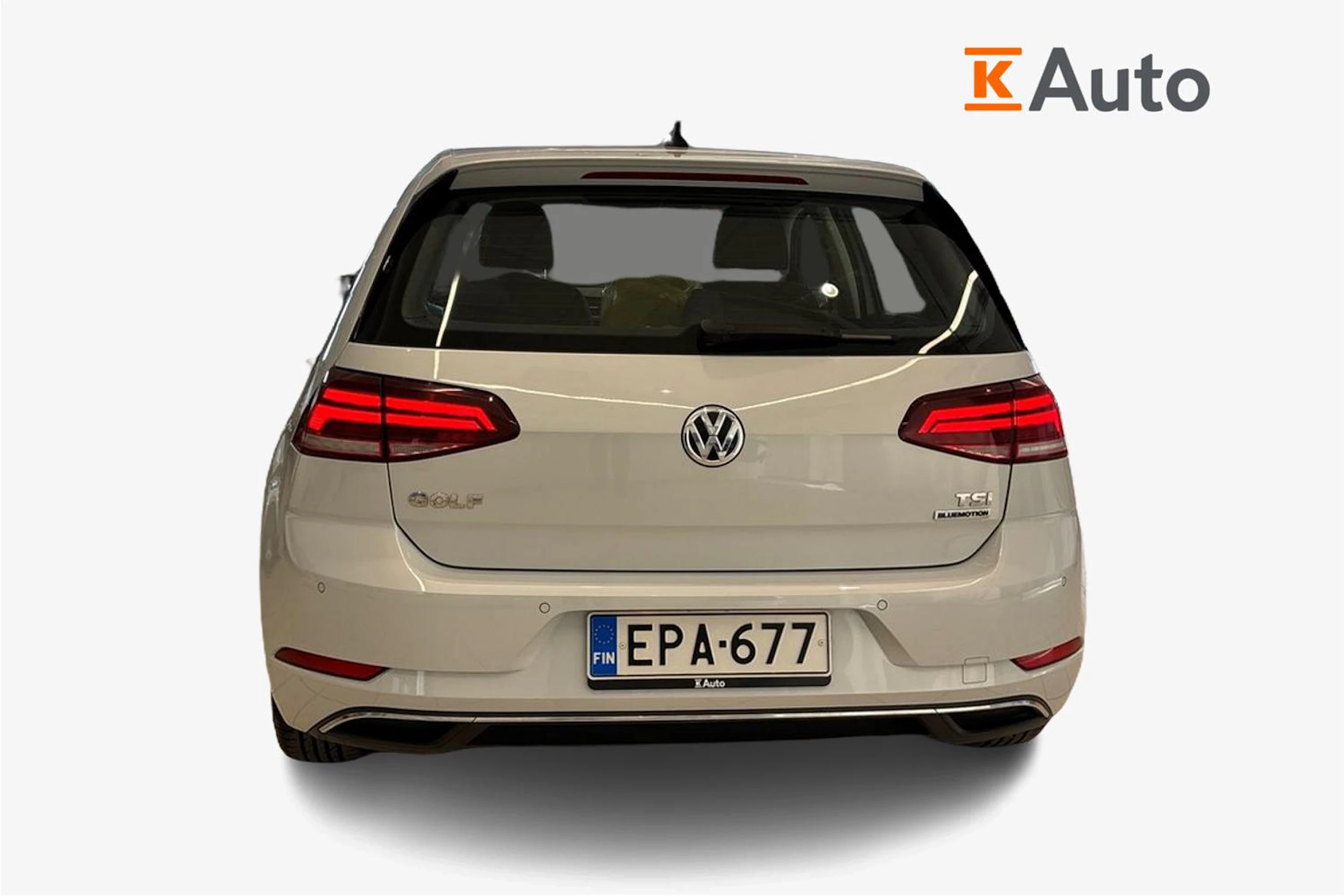 Valkoinen Volkswagen GOLF 2018 kuva 4.
