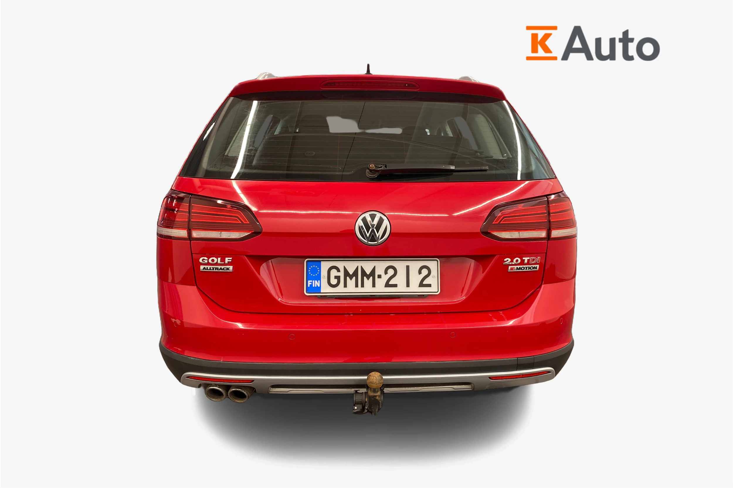 Punainen Volkswagen GOLF 2018 kuva 3.