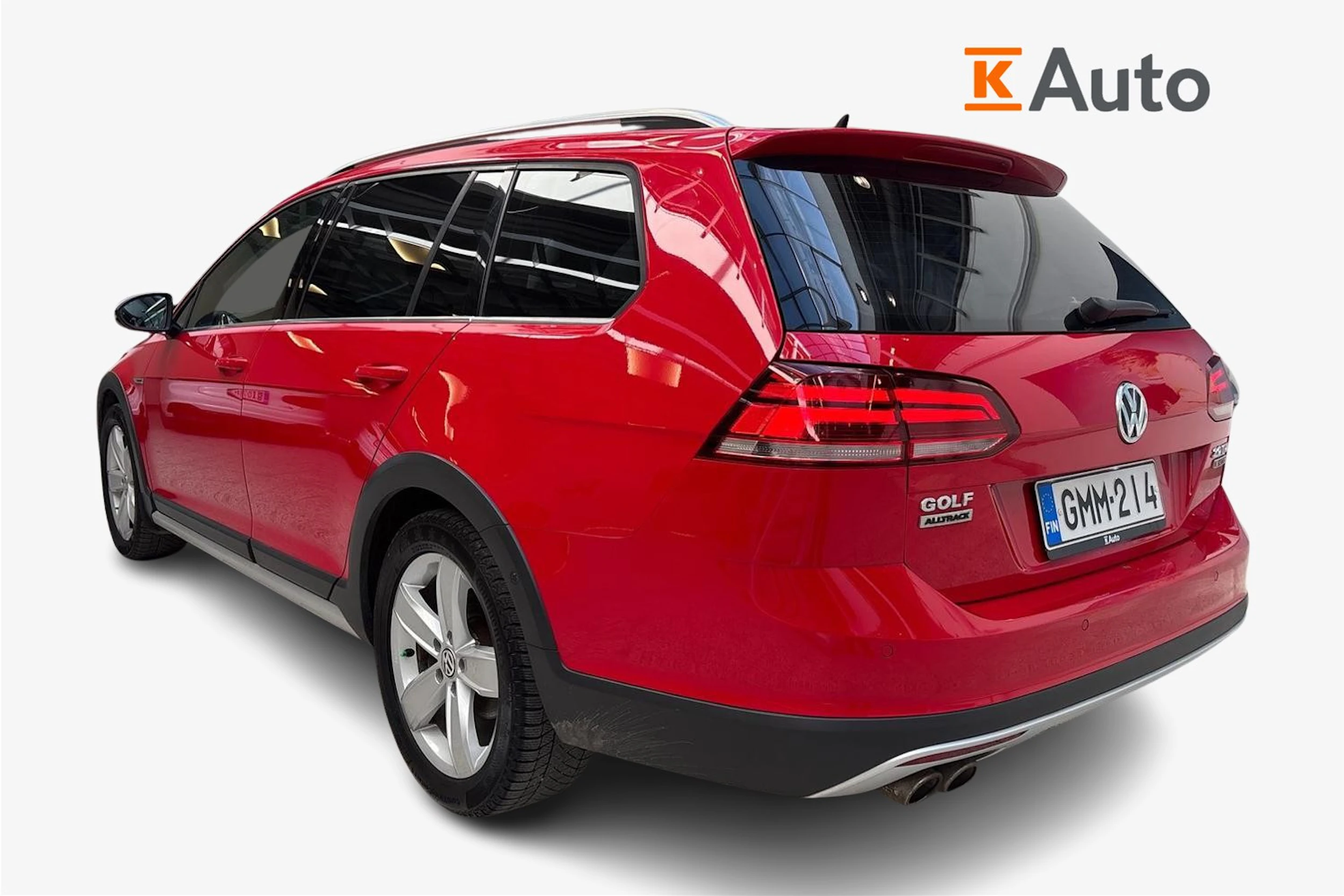 punainen Volkswagen Golf 2018 kuva 3.