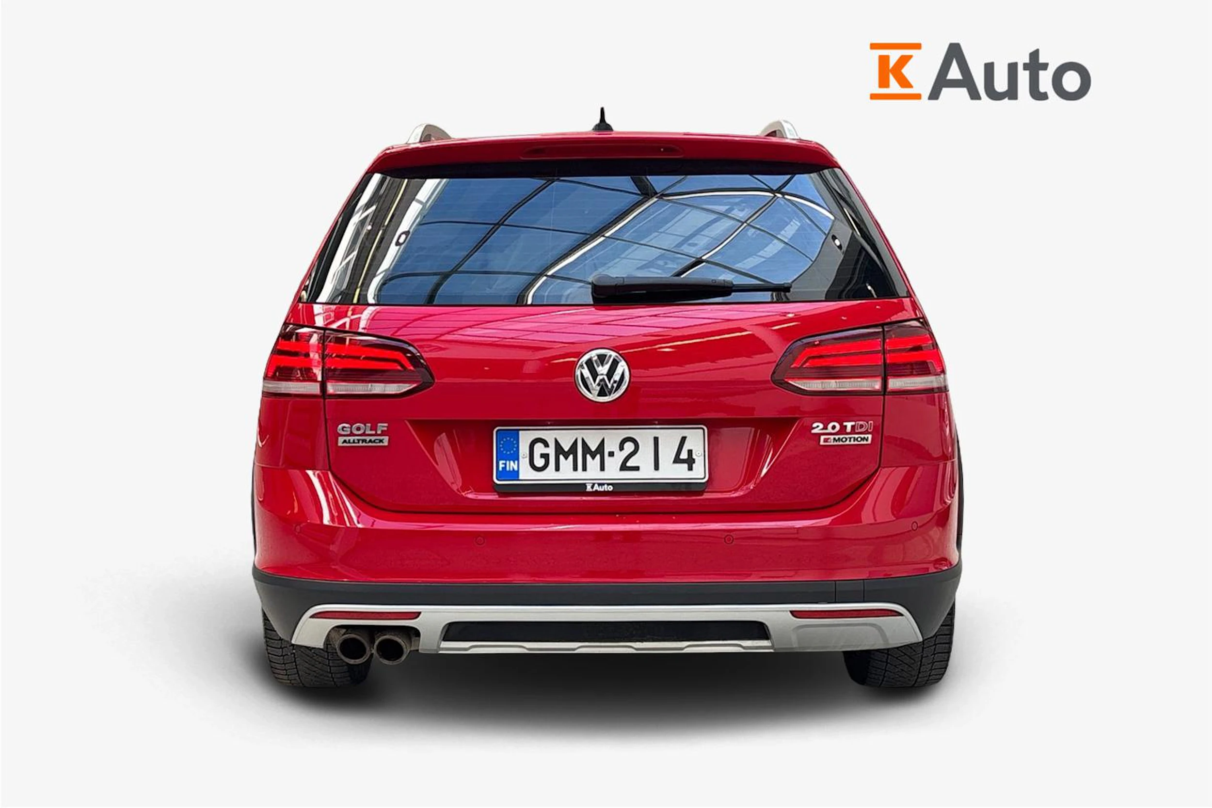 punainen Volkswagen Golf 2018 kuva 4.