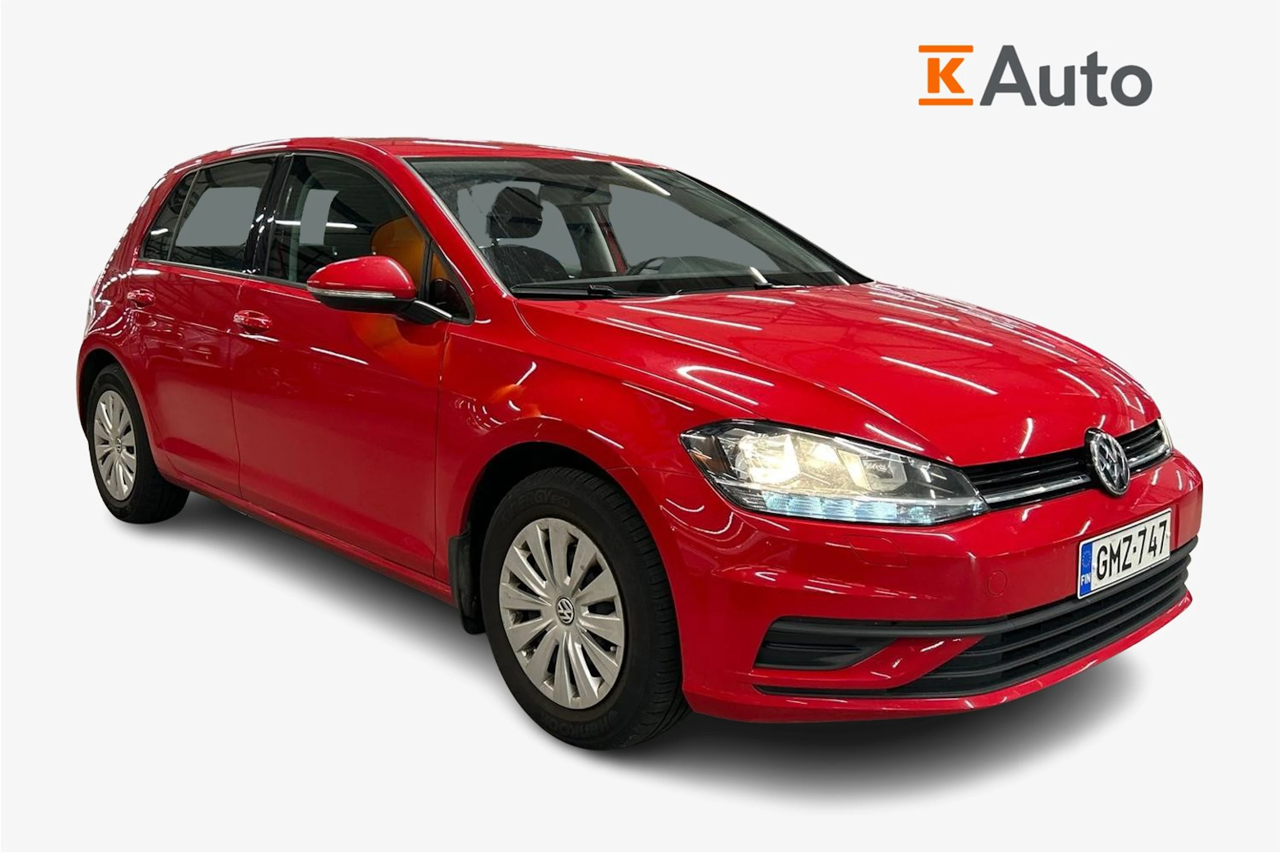 punainen Volkswagen Golf 2018 kuva 1.