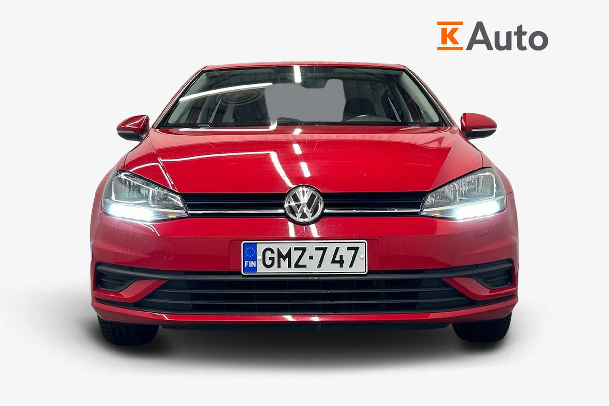 punainen Volkswagen Golf 2018 kuva 4.