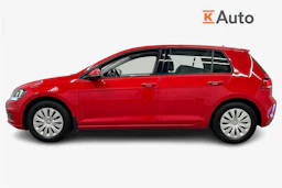 punainen Volkswagen Golf 2018 kuva 5.