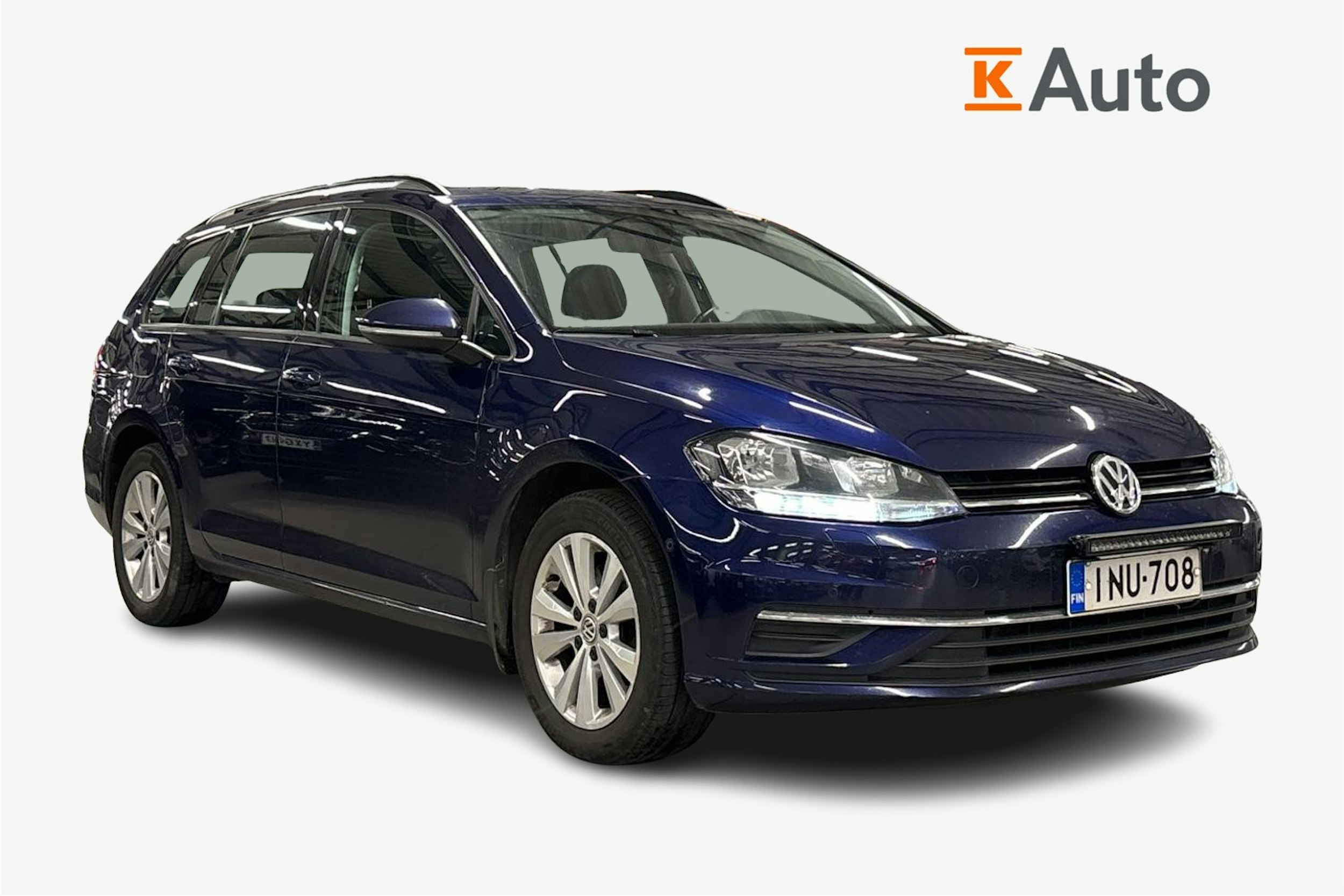 sininen Volkswagen Golf 2018 kuva 1.