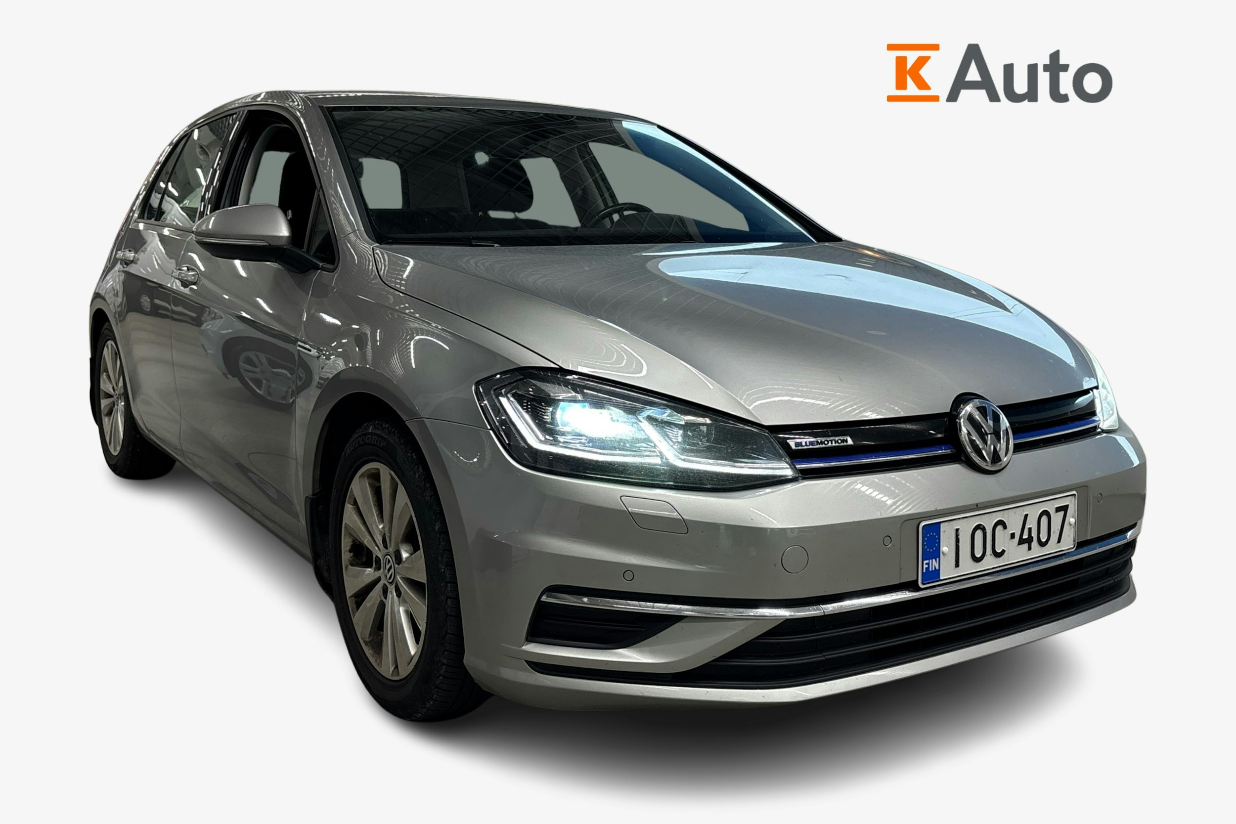 Harmaa Volkswagen GOLF 2018 kuva 1.