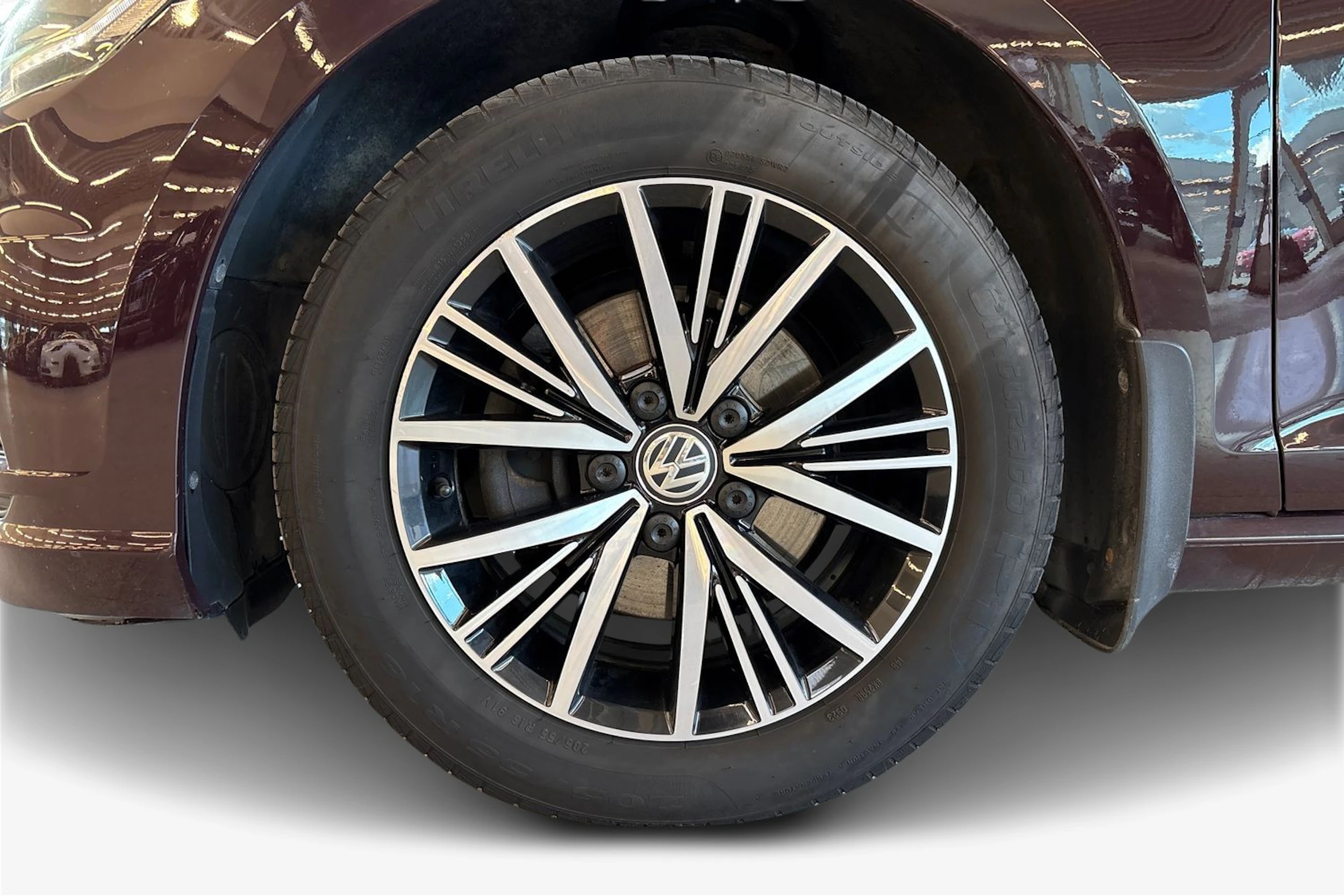 musta Volkswagen Golf 2018 kuva 9.
