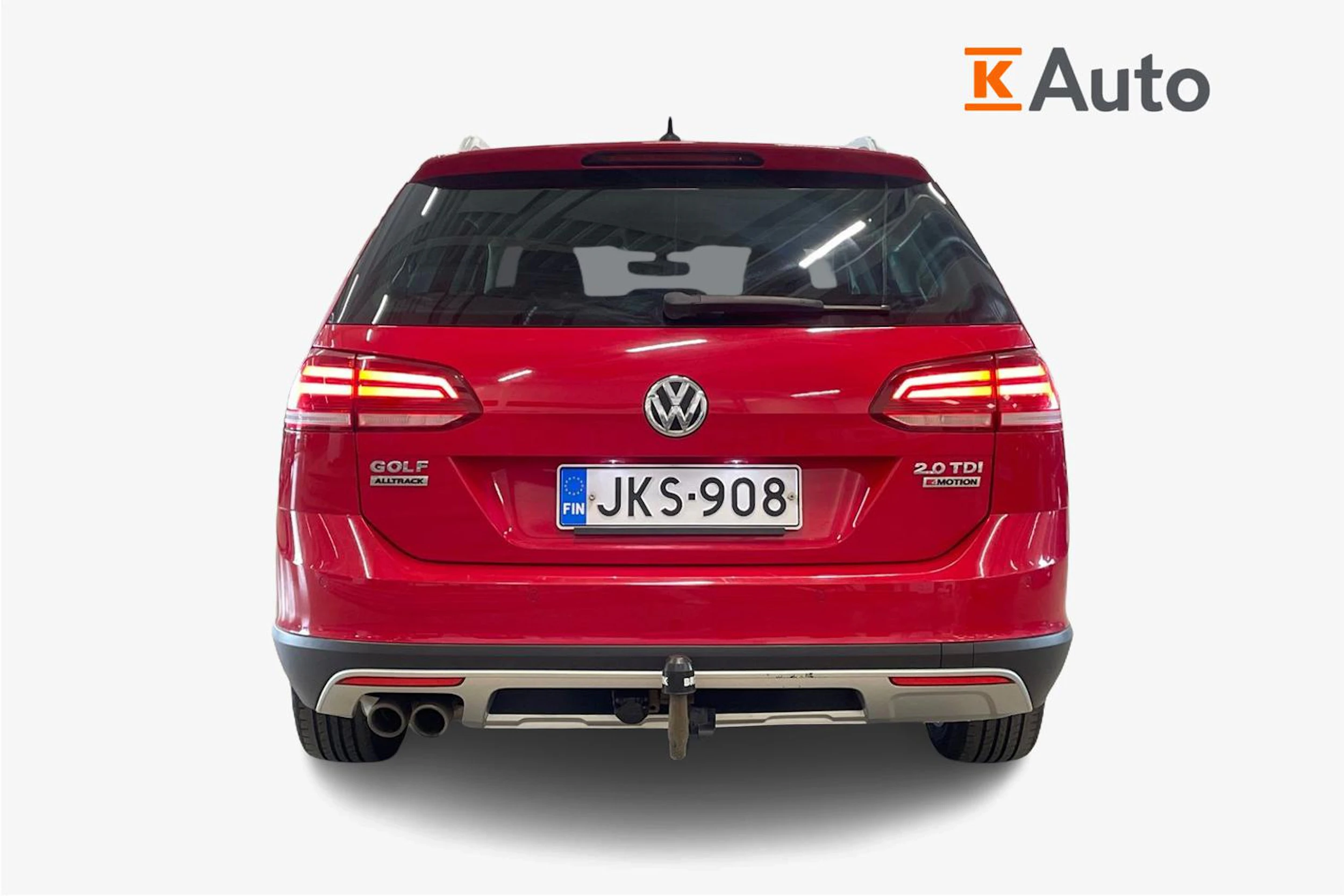 punainen Volkswagen Golf 2018 kuva 4.
