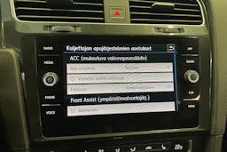 Sininen Volkswagen GOLF 2018 kuva 18.