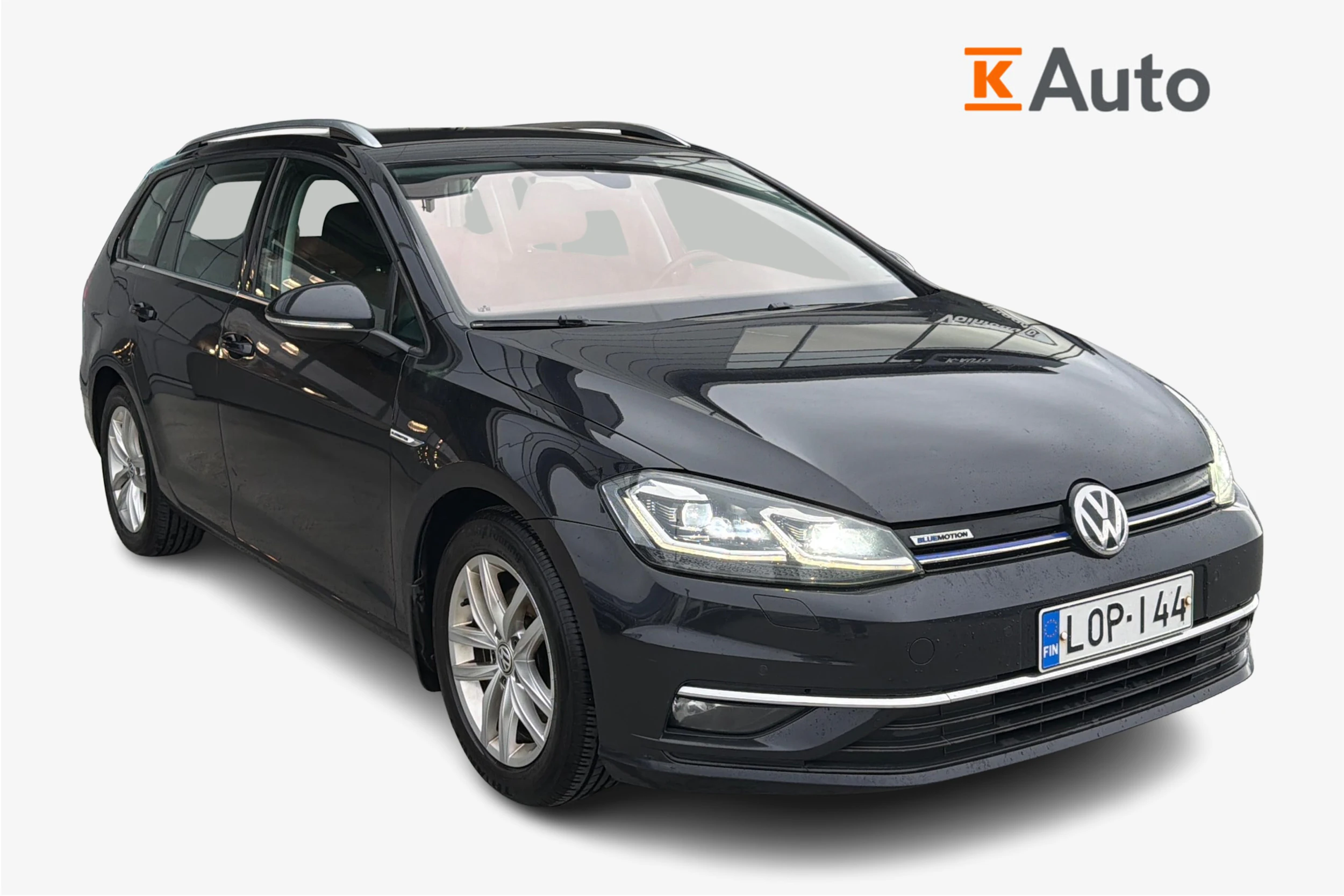 Musta Volkswagen GOLF 2018 kuva 1.