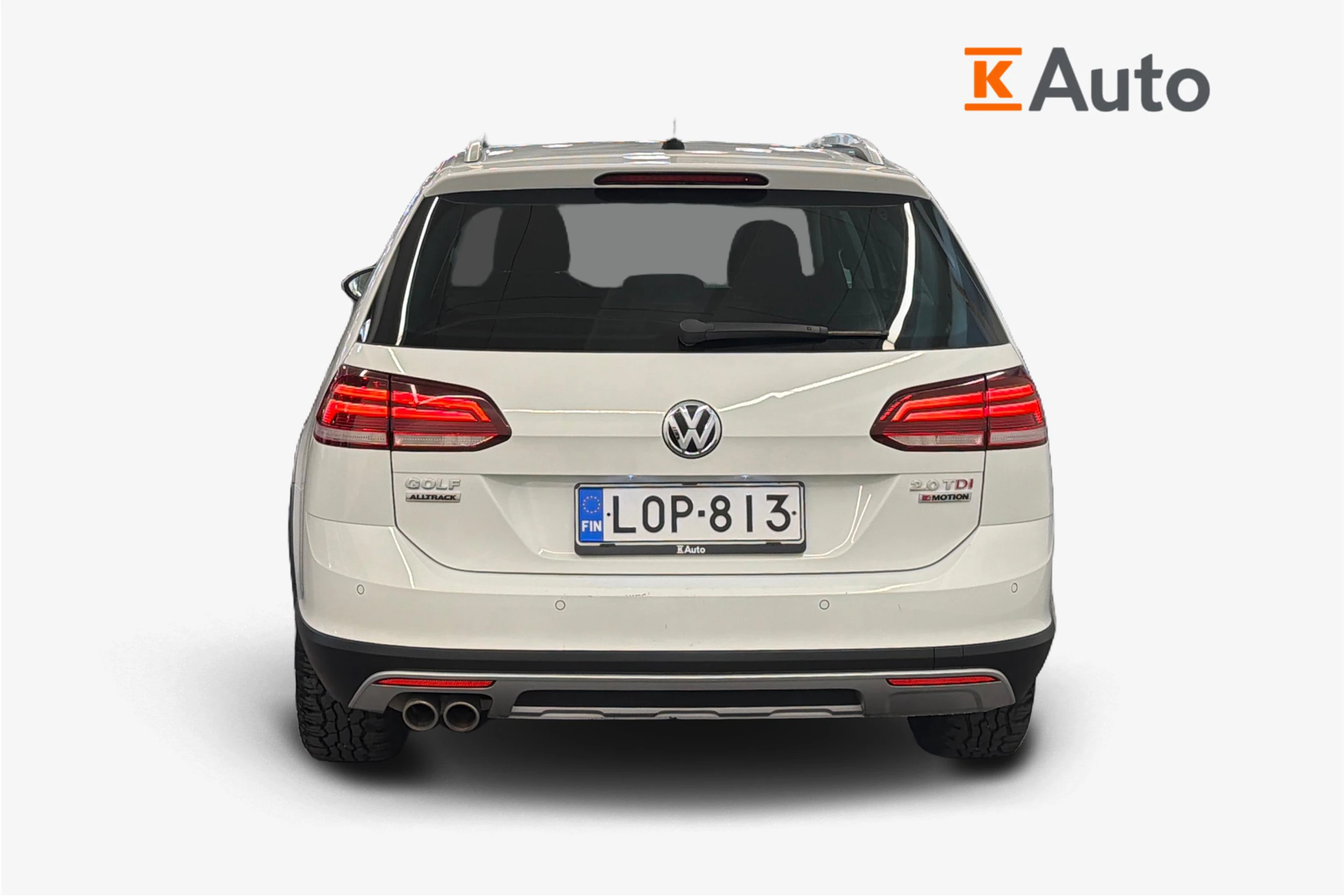 valkoinen Volkswagen Golf 2018 kuva 4.