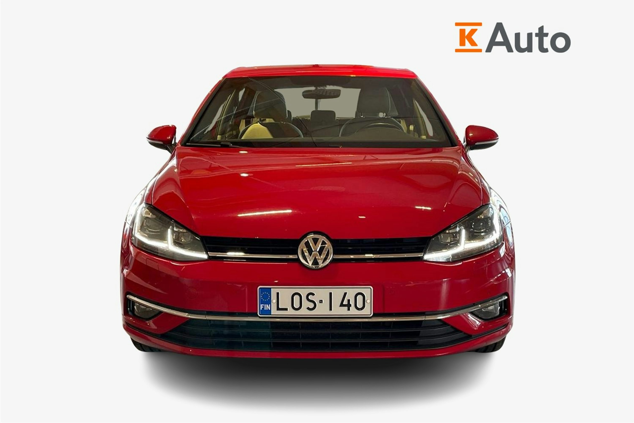 punainen Volkswagen Golf 2018 kuva 5.