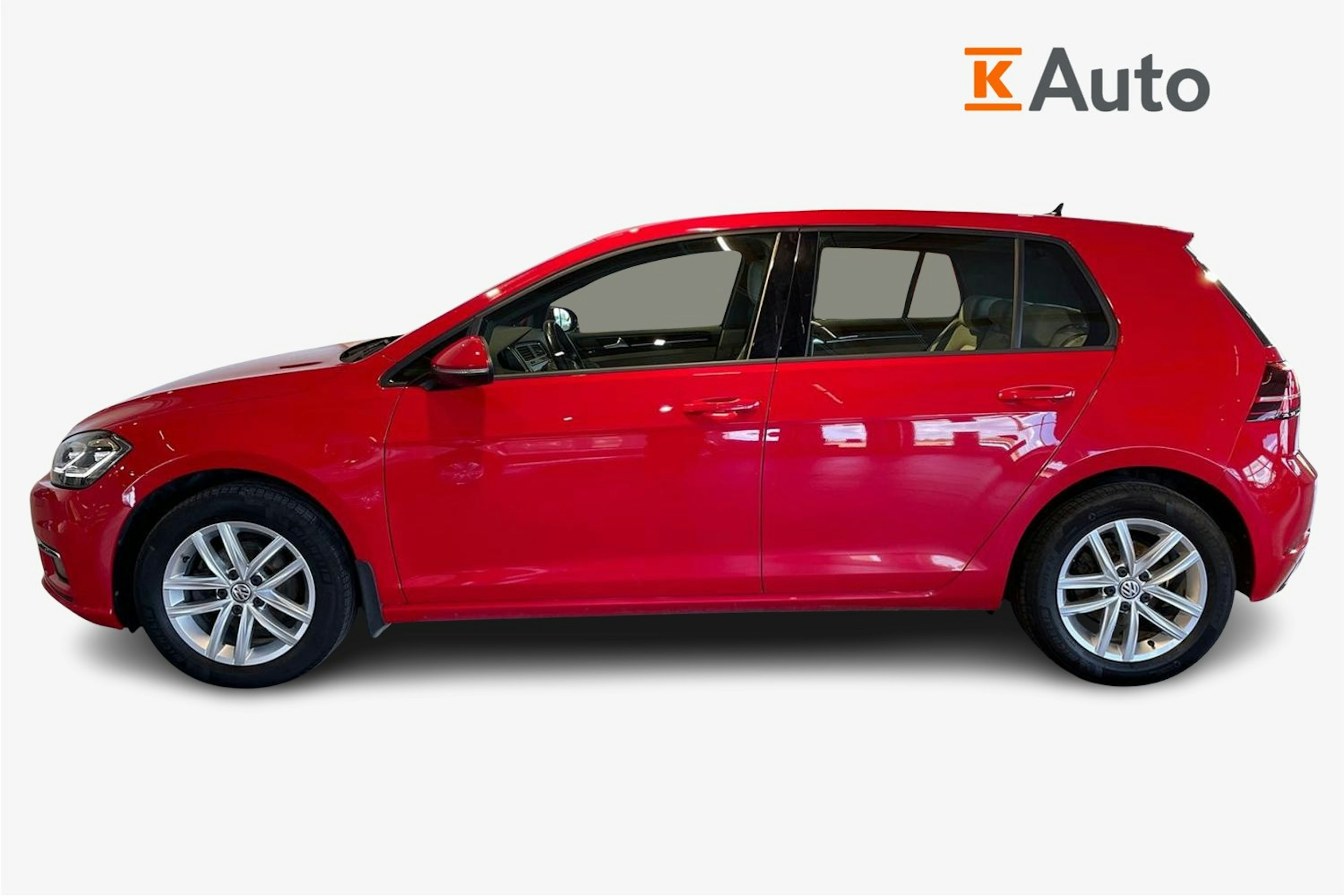 punainen Volkswagen Golf 2018 kuva 6.