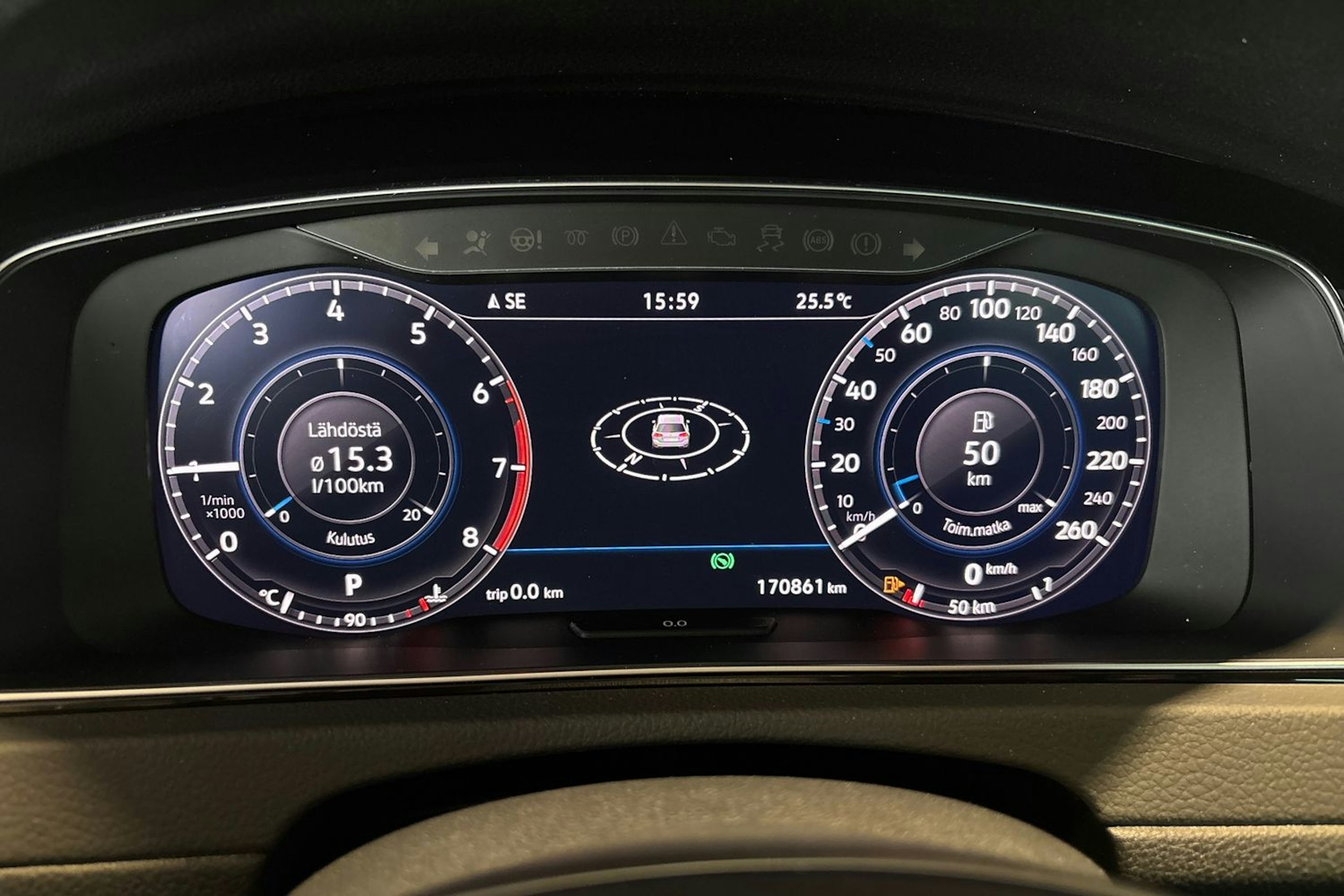 Musta Volkswagen GOLF 2018 kuva 17.