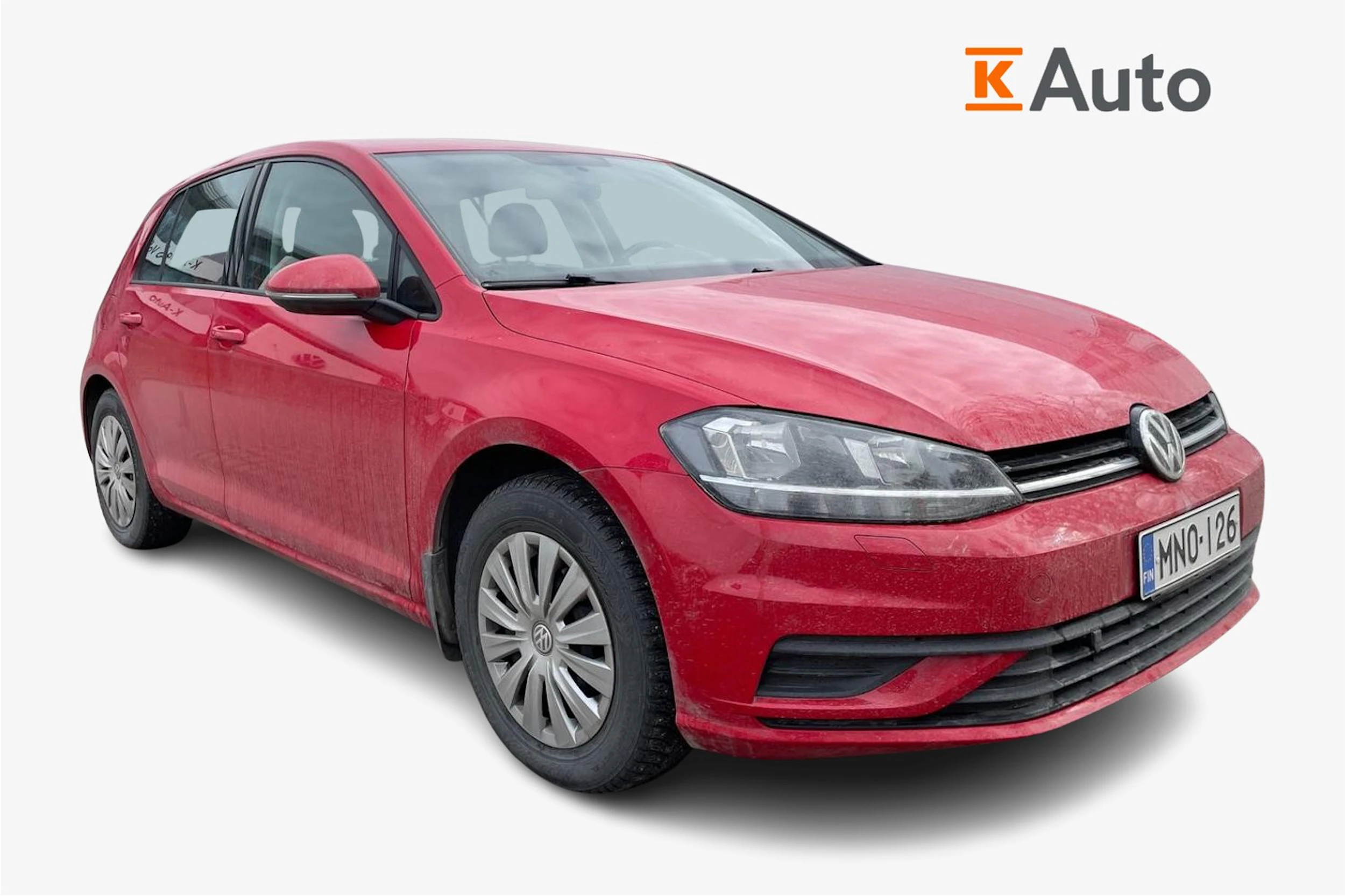 punainen Volkswagen Golf 2018 kuva 1.