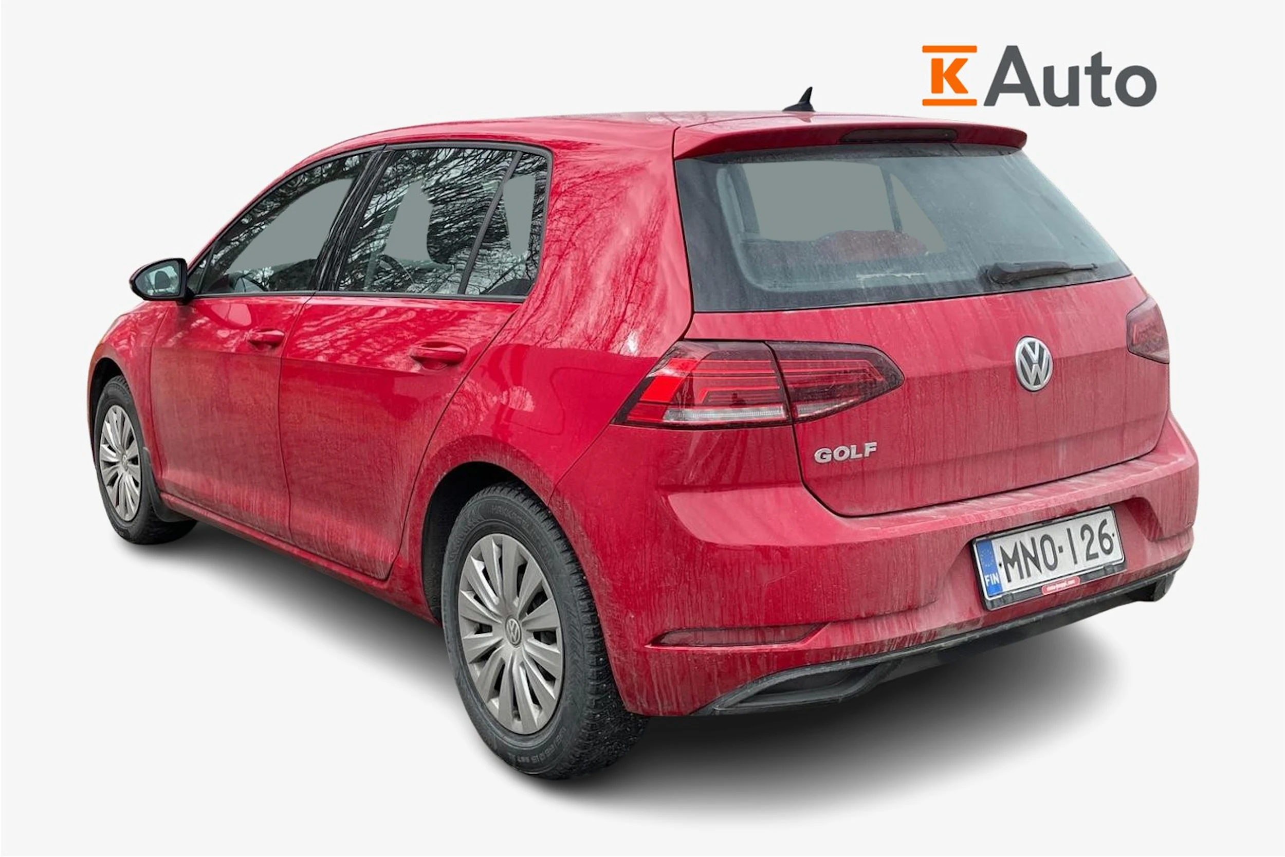 punainen Volkswagen Golf 2018 kuva 2.