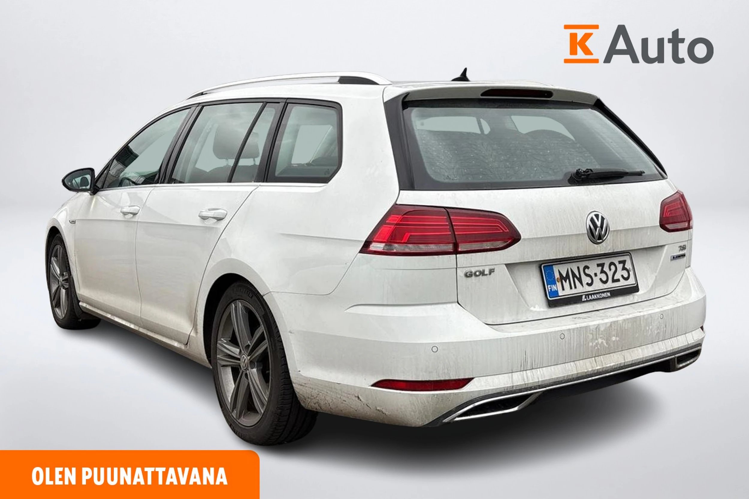 valkoinen Volkswagen Golf 2018 kuva 2.