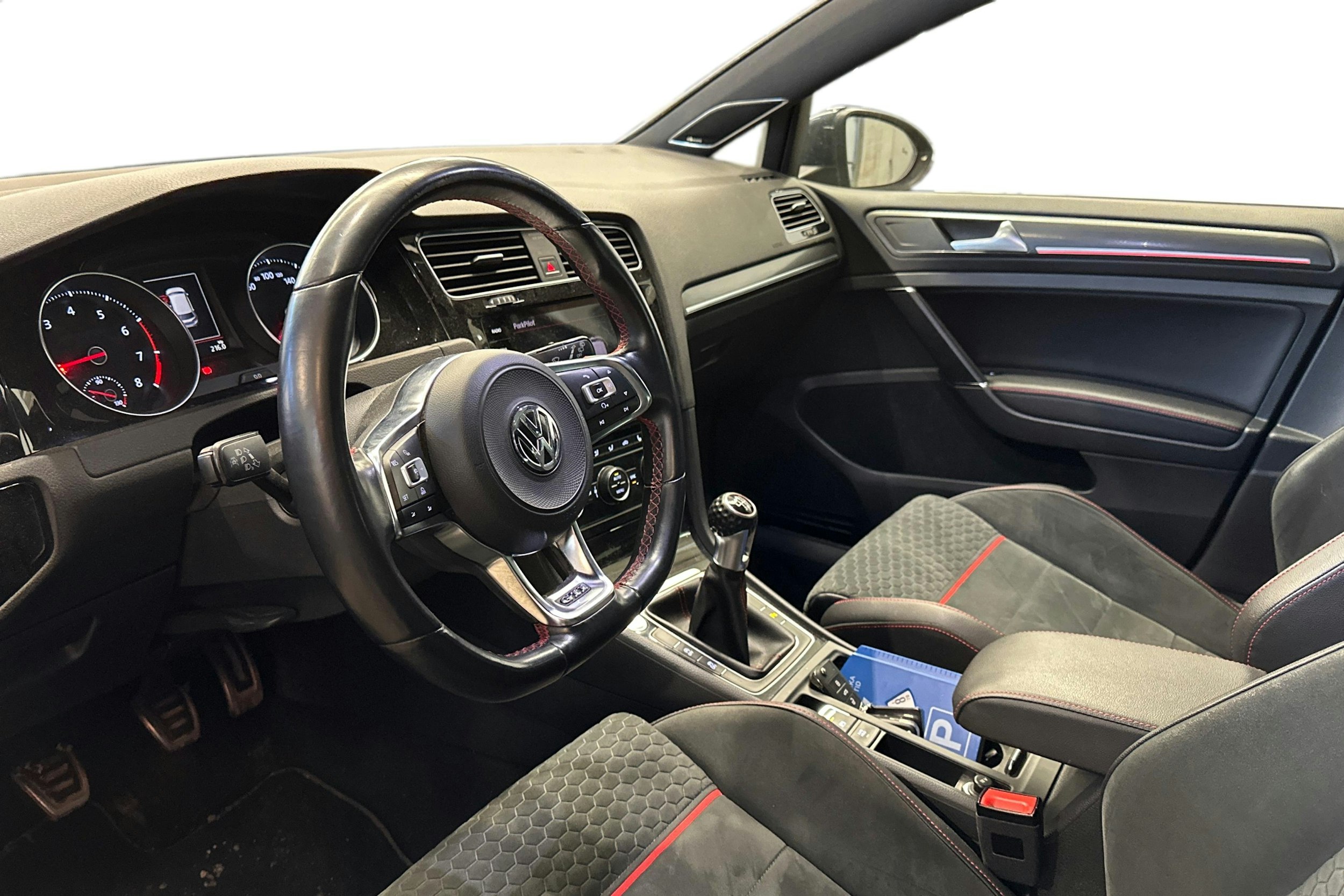 sininen Volkswagen Golf 2018 kuva 3.