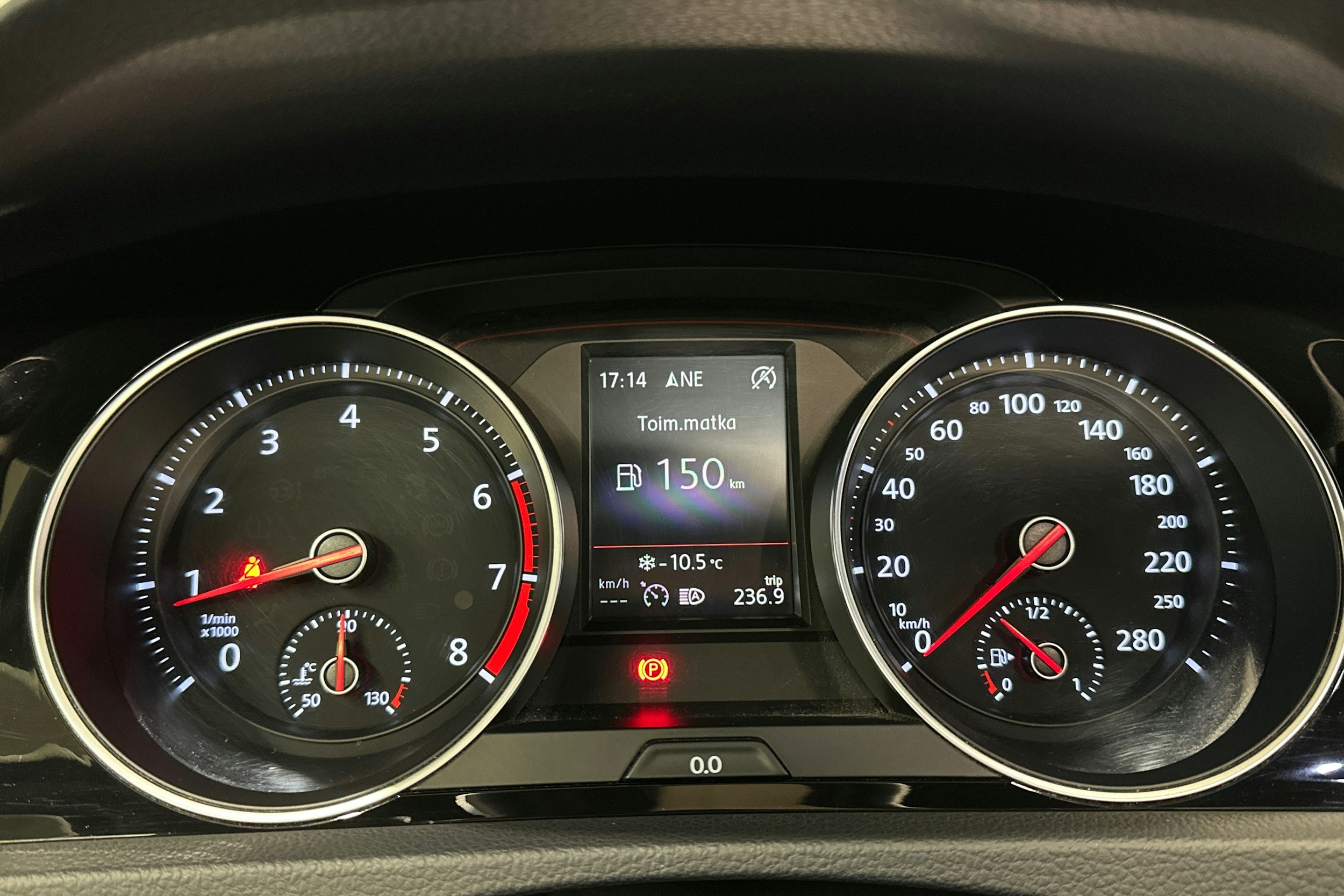 sininen Volkswagen Golf 2018 kuva 19.