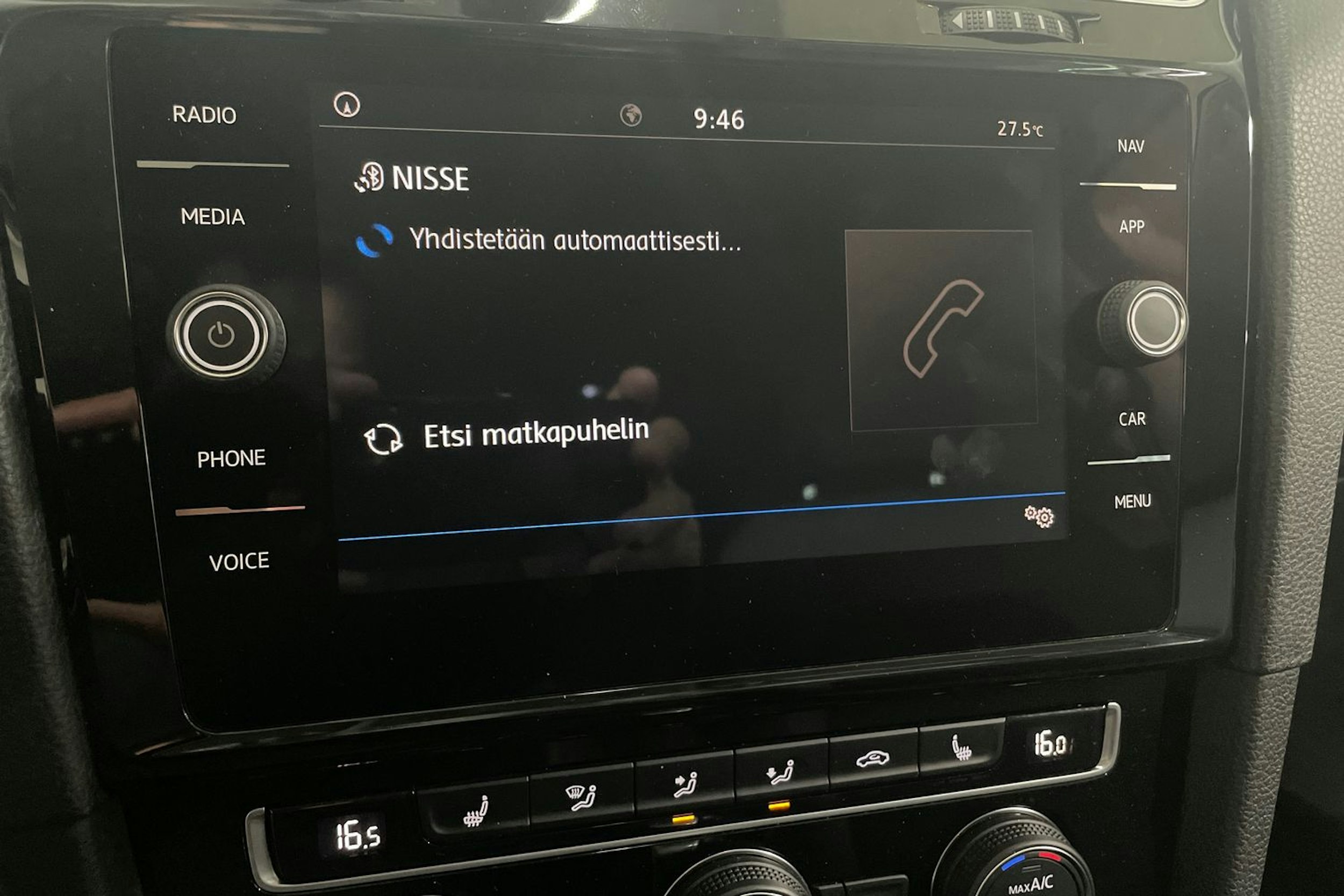 met. musta Volkswagen Golf 2018 kuva 16.