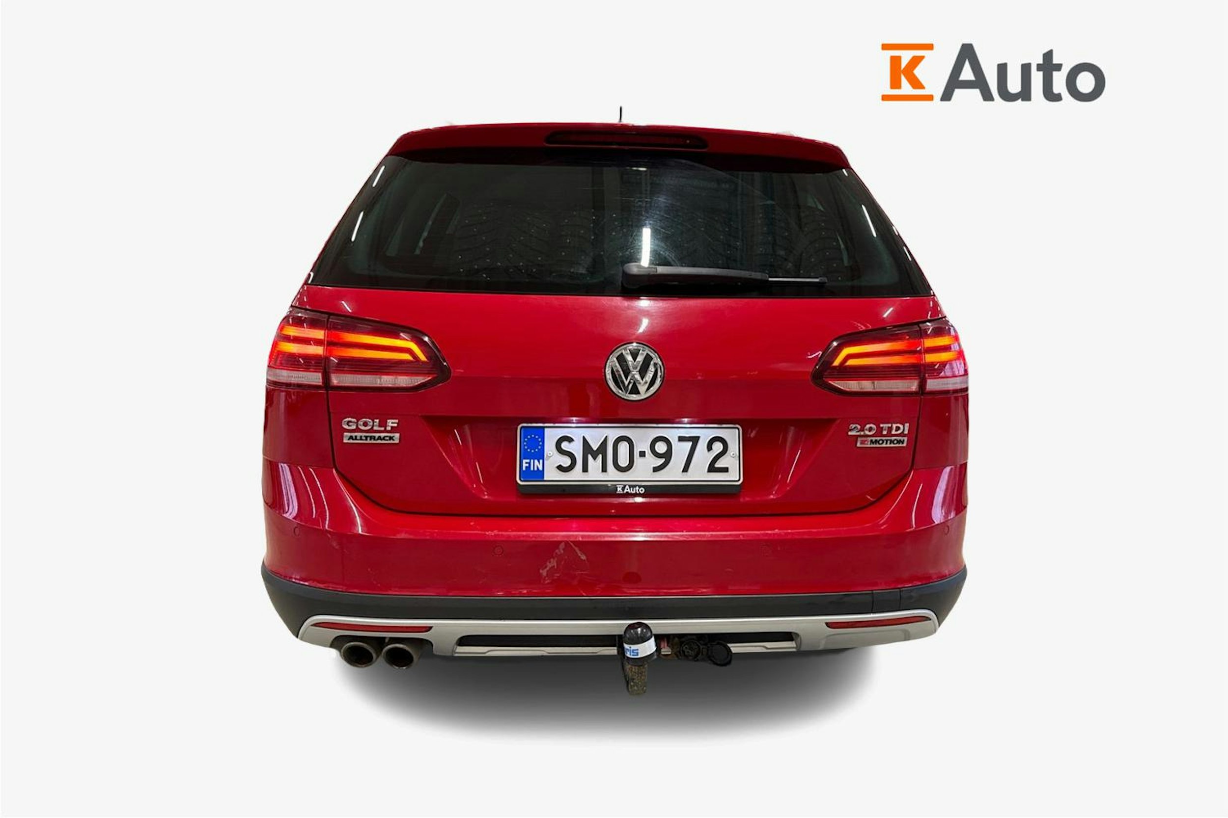 punainen Volkswagen Golf 2018 kuva 3.