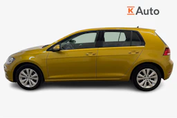 keltainen Volkswagen Golf 2018 kuva 5.