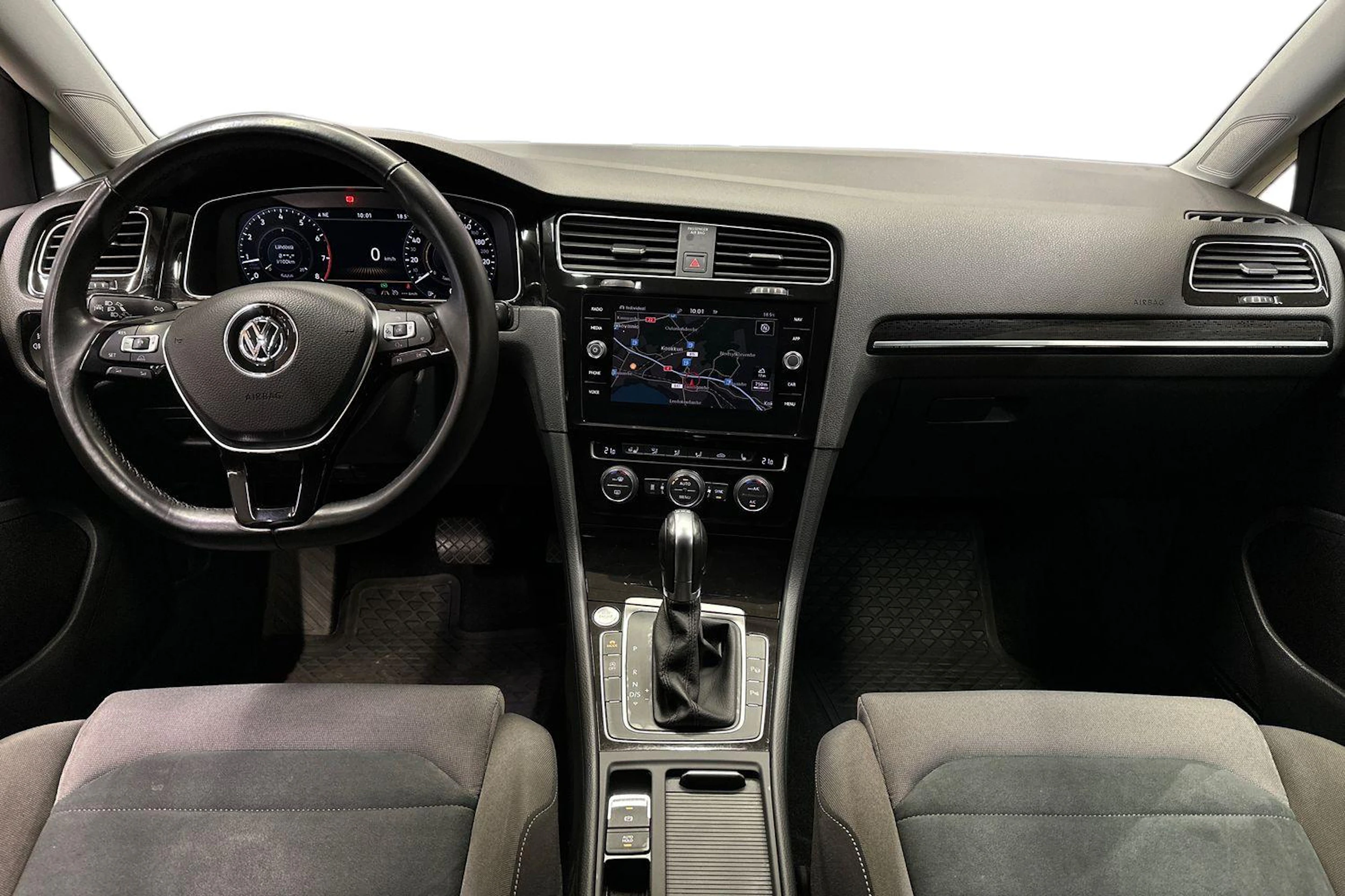 keltainen Volkswagen Golf 2018 kuva 7.