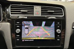 keltainen Volkswagen Golf 2018 kuva 13.