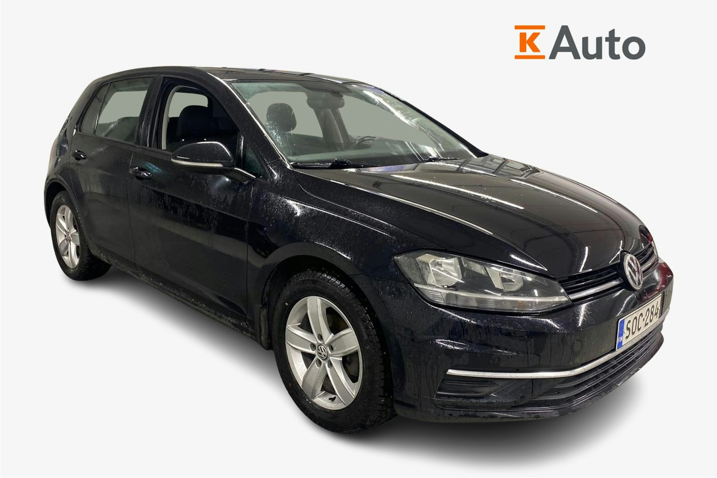 musta Volkswagen Golf 2018 kuva 1.