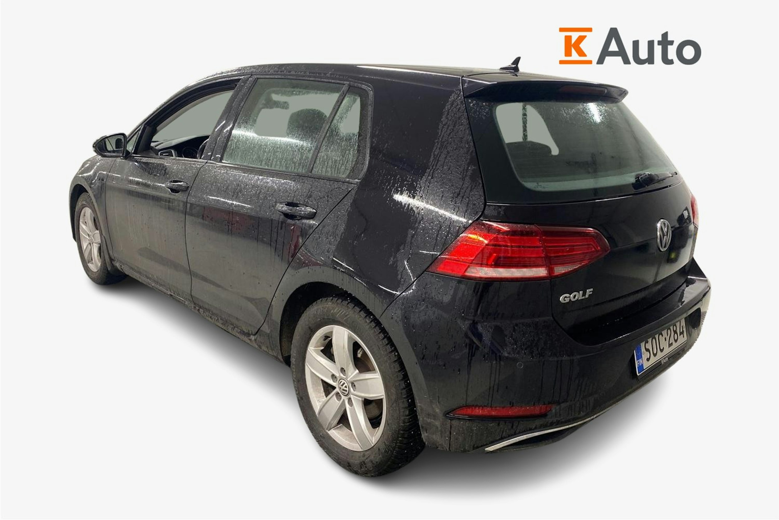 musta Volkswagen Golf 2018 kuva 2.