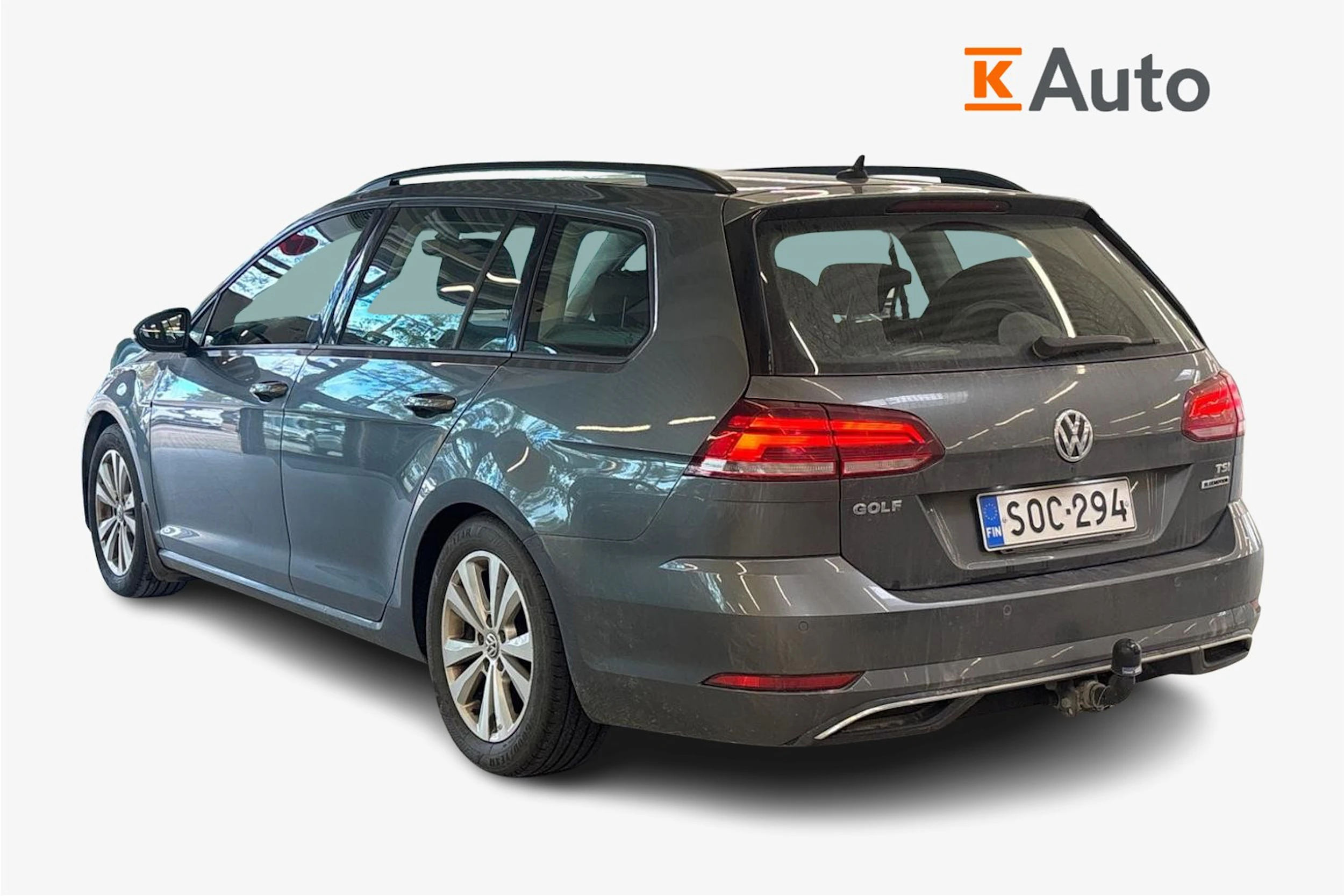 harmaa Volkswagen Golf 2018 kuva 2.